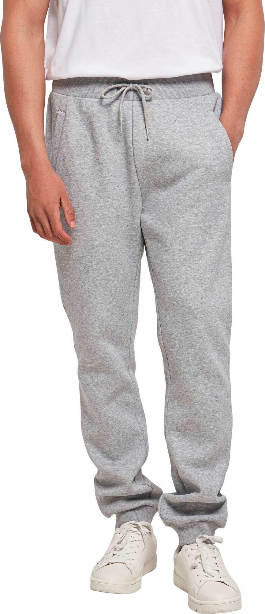 Bio-Baumwoll-Sweatpants mit Kordelzug