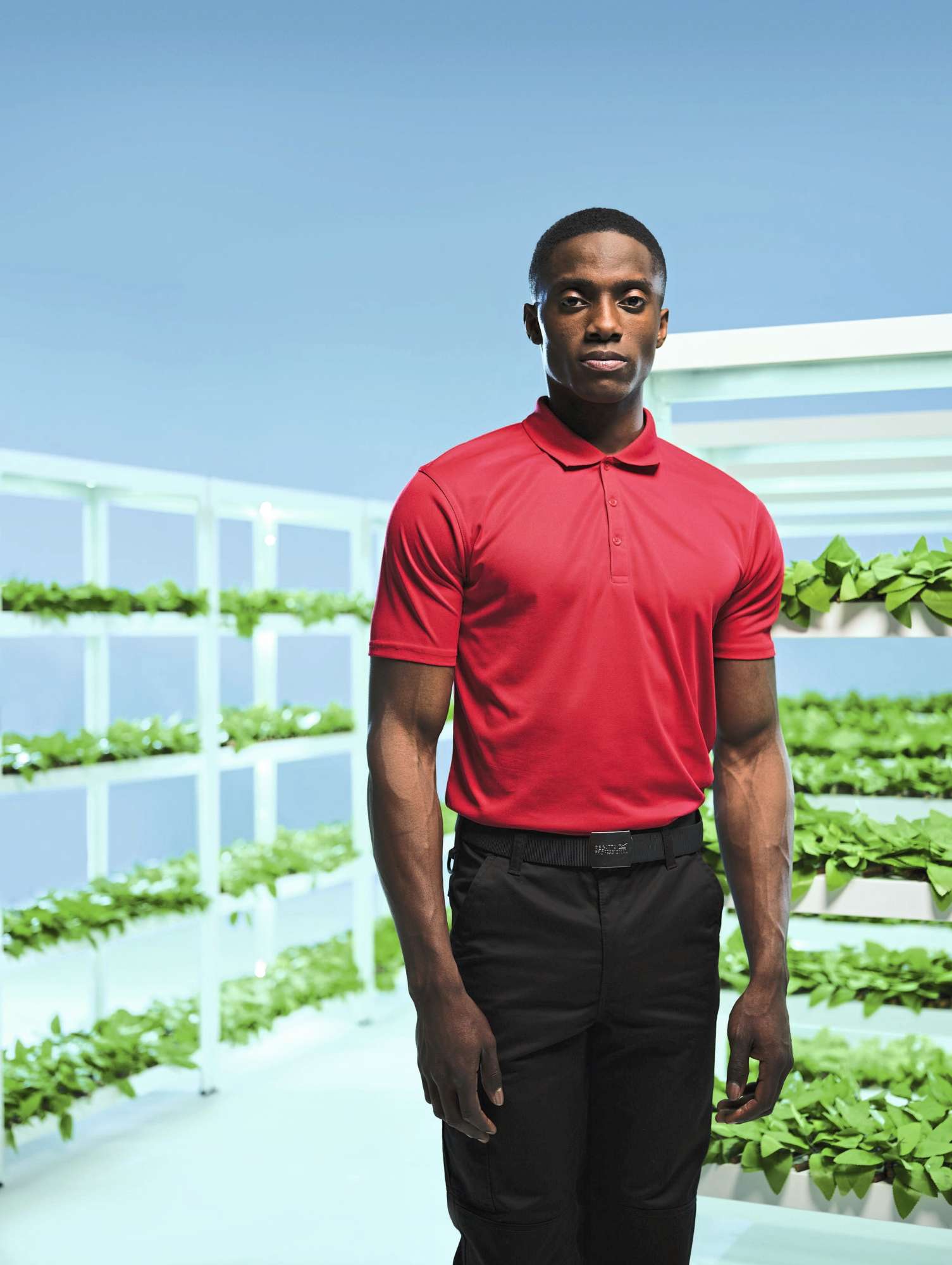 Polo aus schnell trocknendem Polyester für Herren