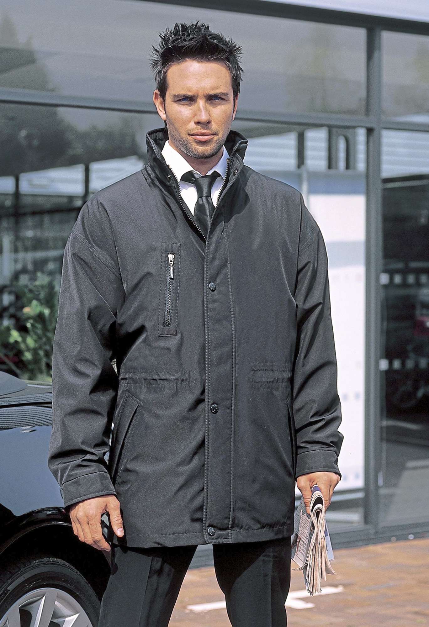 City Executive Jacke mit Fleece-Innenfutter