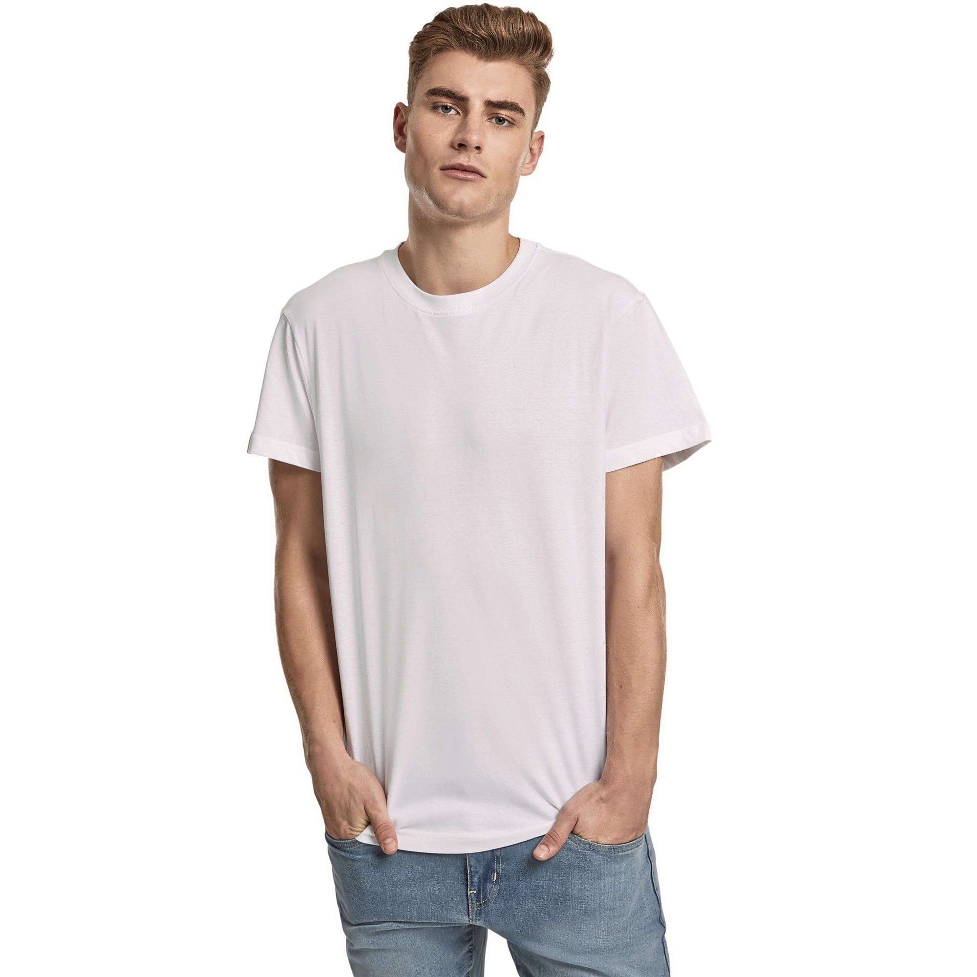 Premium Jersey T-Shirt ohne Nackenlabel