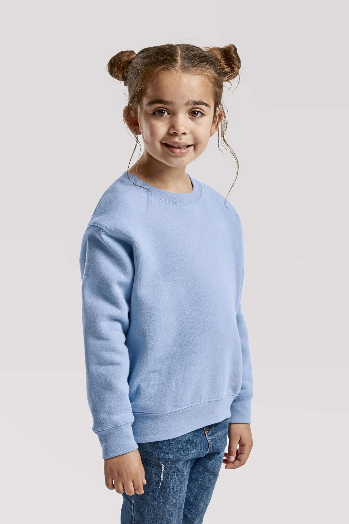Fruit of the Loom Premium Sweatshirt mit Rundhals für Kinder, Royal Blue 164, F324K