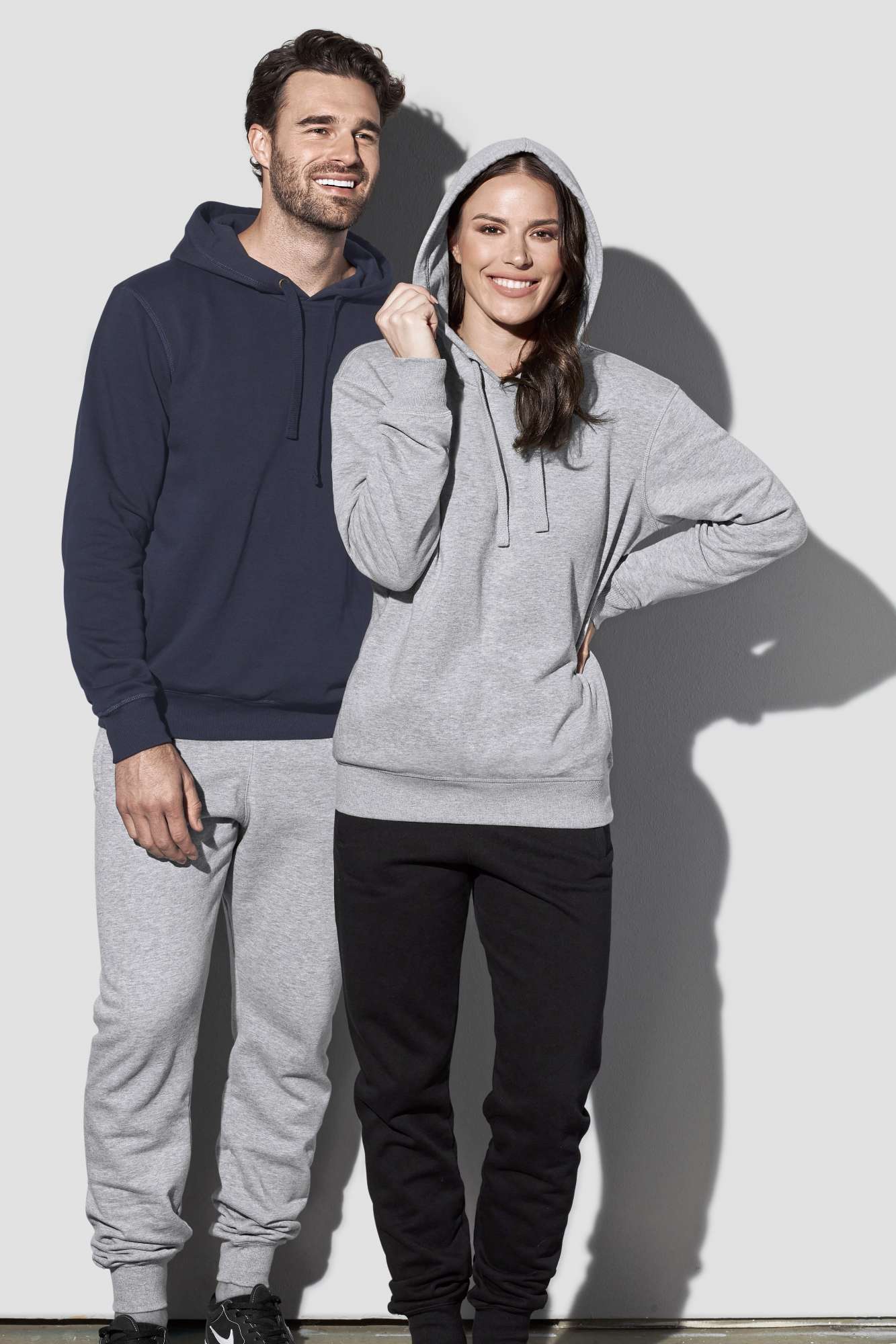 Recycelter Sweat Hoodie mit Kapuze
