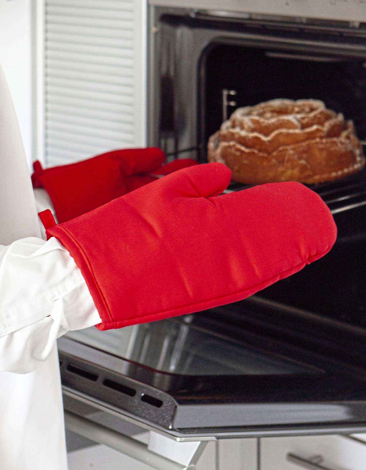 Link Kitchen Wear Küchenschürze Twillmuster Polyester-Baumwolle, Navy 28 x 16 cm, X1002