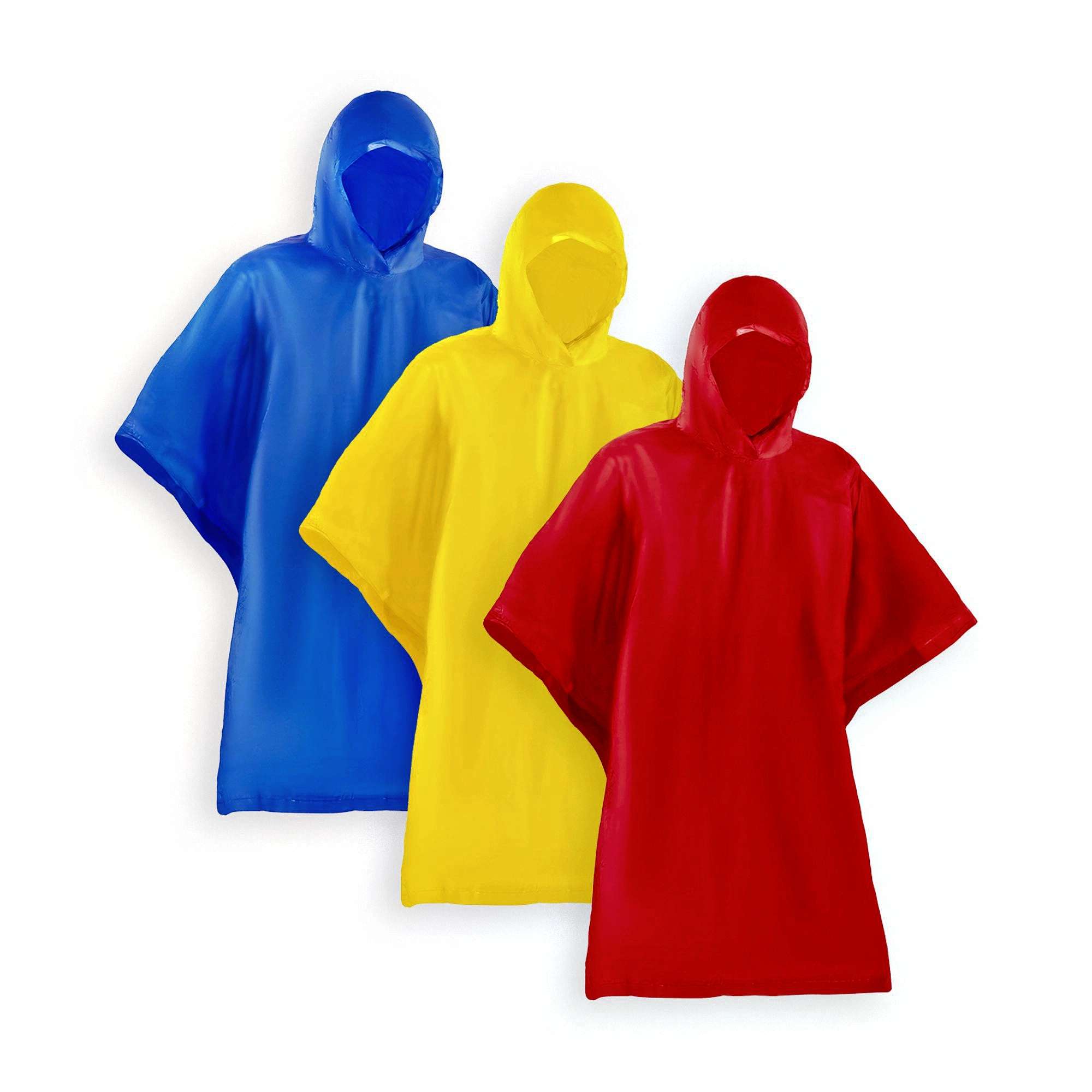 Stamina Faltbarer Regenponcho mit Kapuze, Royal Blue 05 18 x 22,5 cm, RY5600
