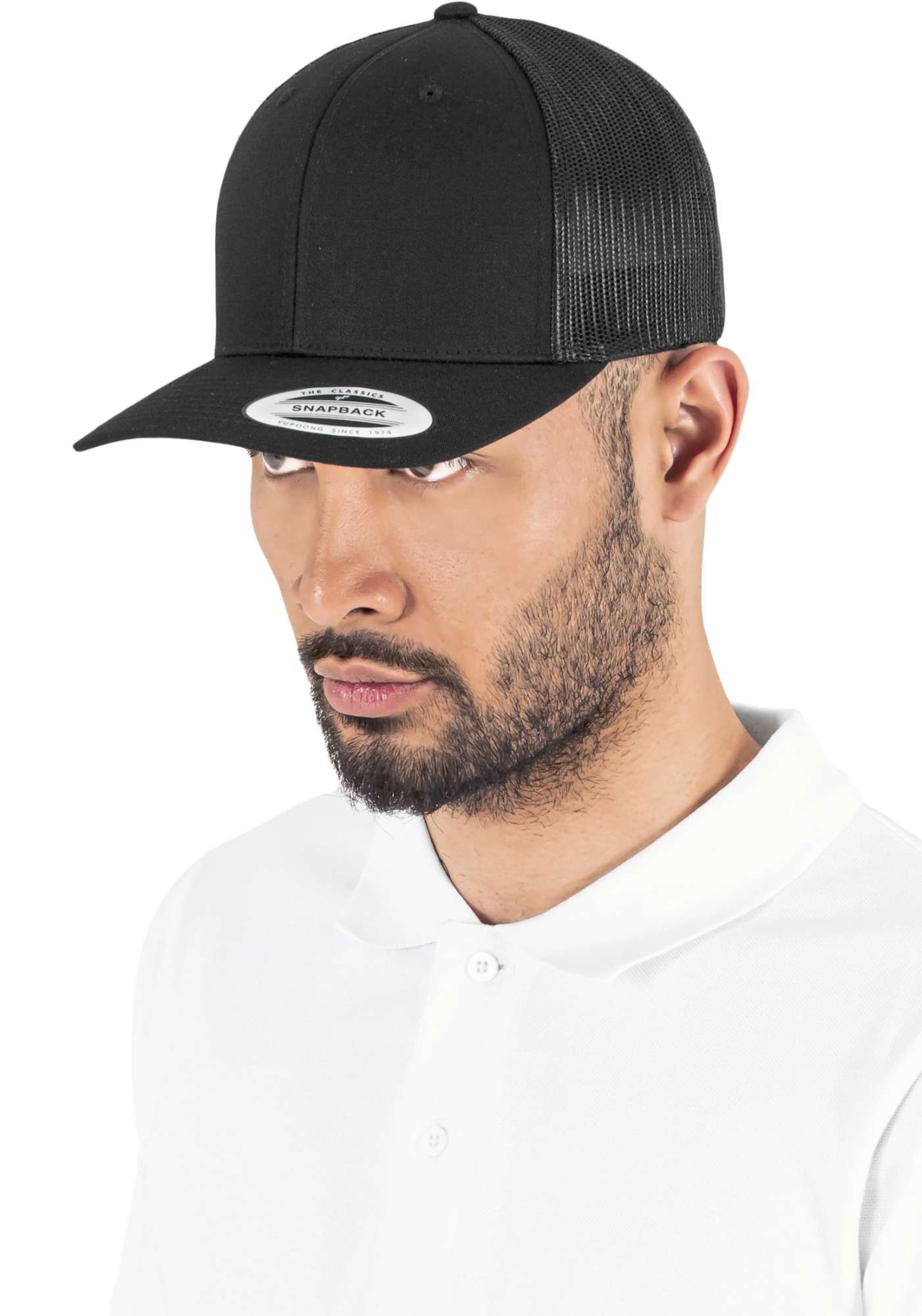 Retro Trucker Cap mit Mesh-Design