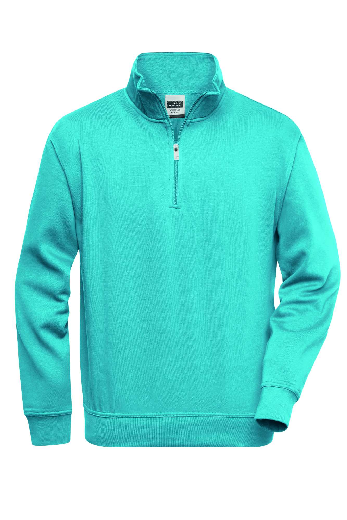 Halbzip Sweatshirt mit Stehkragen