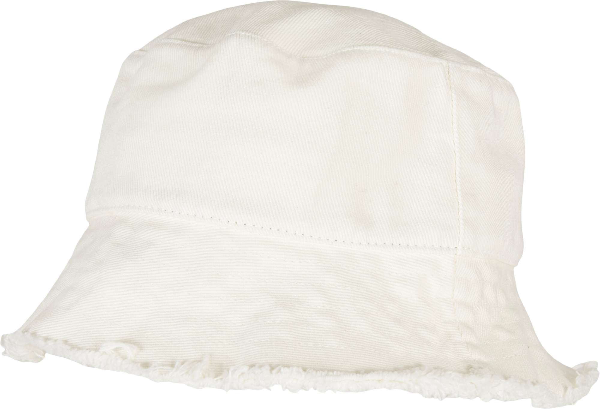 FLEXFIT Bucket Hat mit ausgefranster Krempe