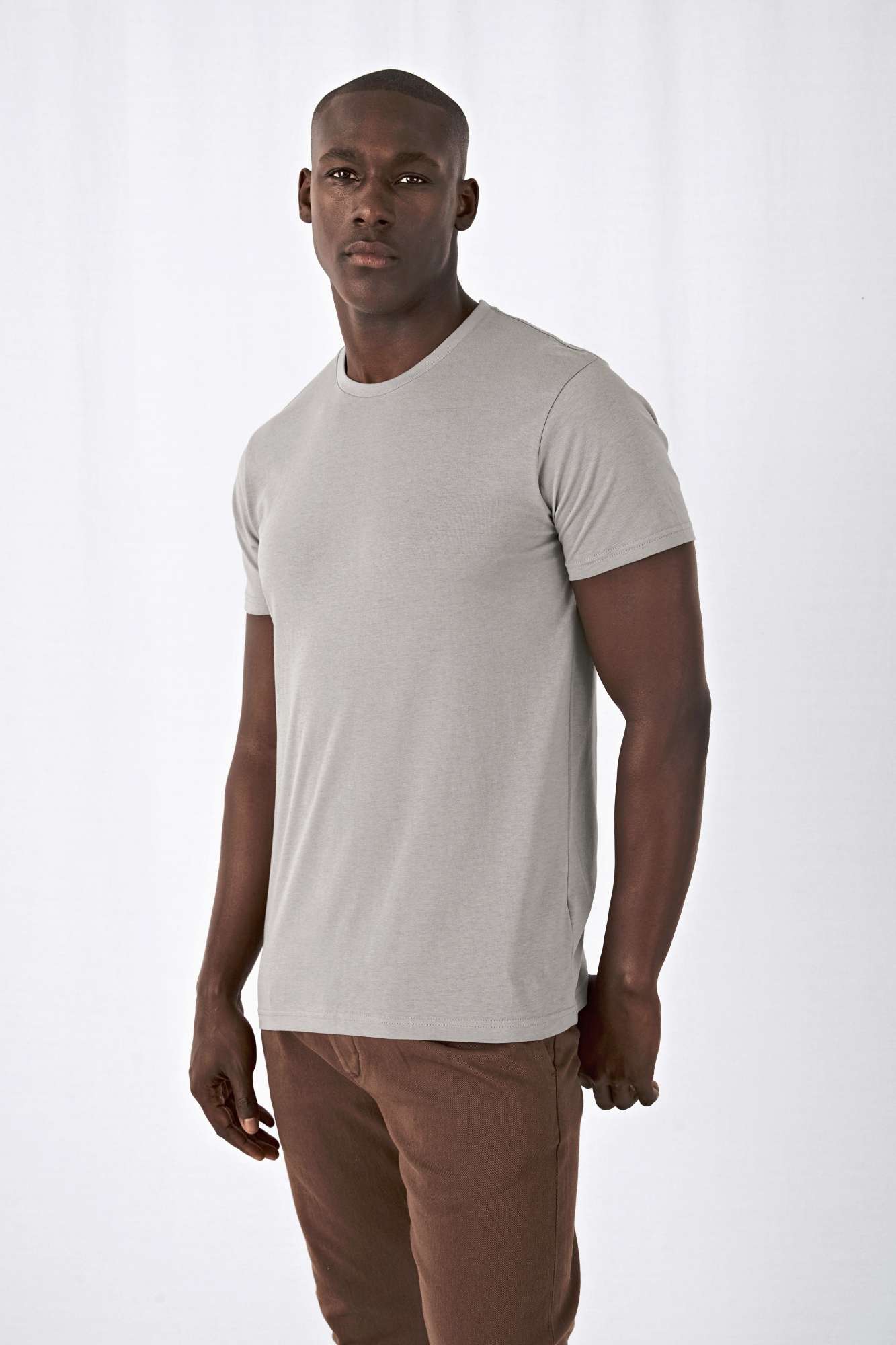 Bio-Baumwoll T-Shirt mit Medium Fit