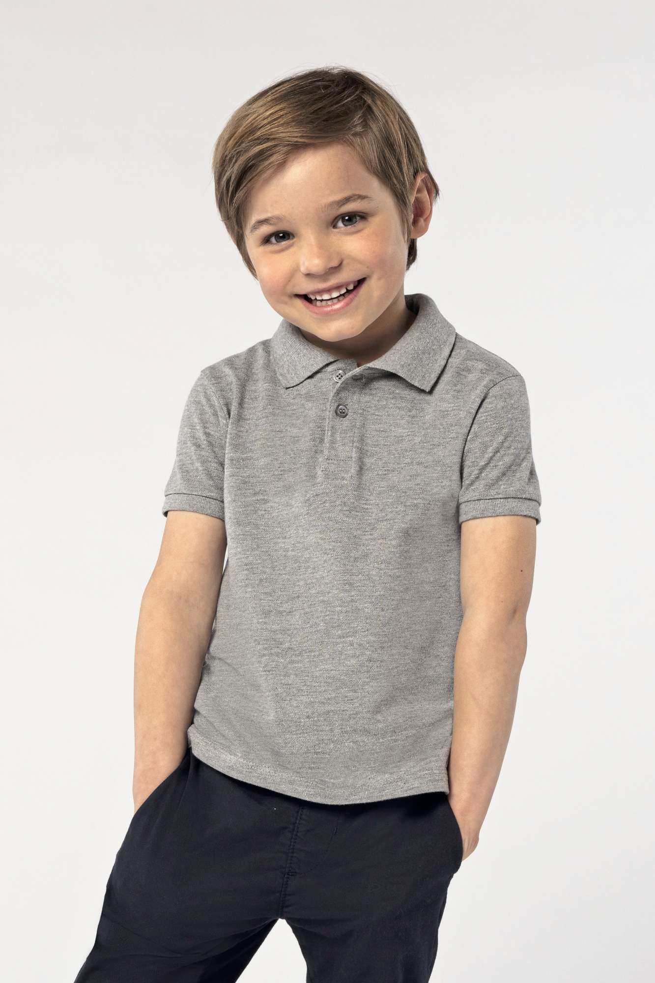 Poloshirt aus 100% Baumwolle für Kinder