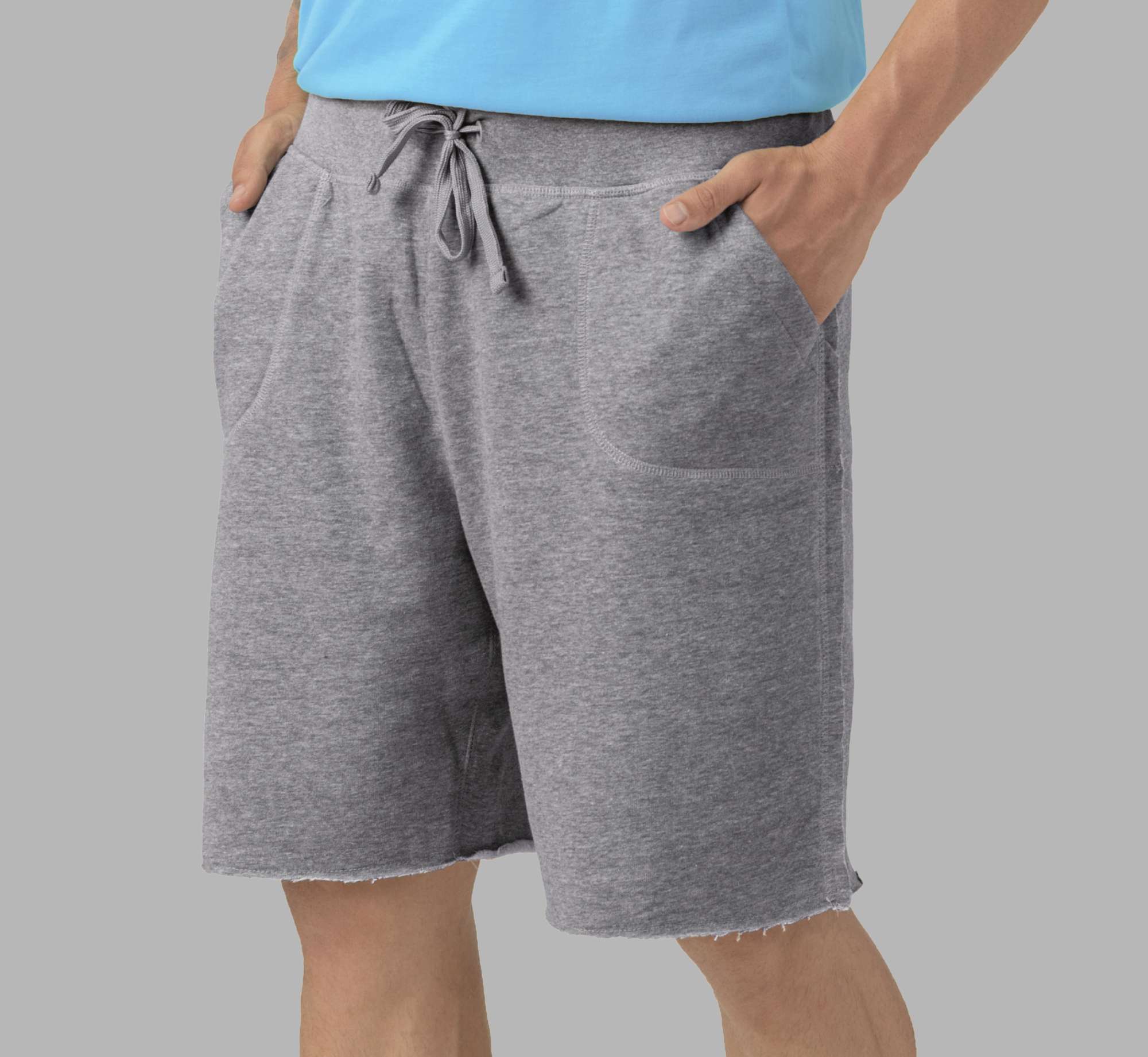 Männer Sweat Shorts mit Kordelzug