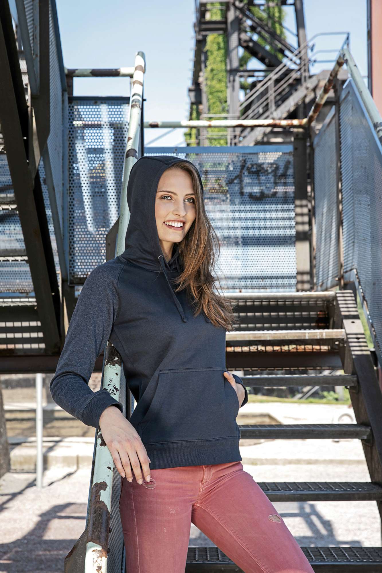 Hoody mit Kuschel-Innenfutter für Damen