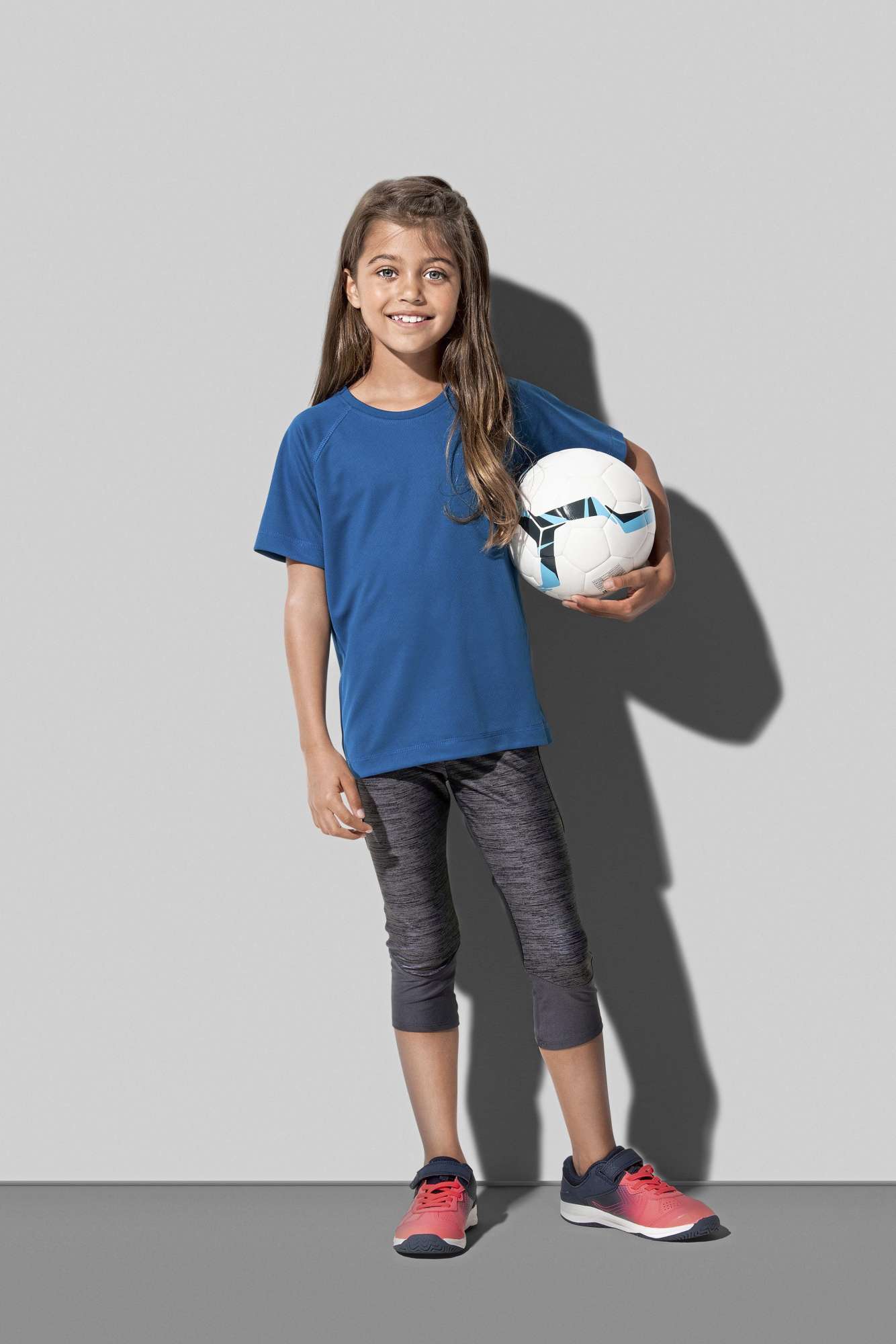 Stedman® Aktives Raglan T-Shirt für Kinder, White S (122/128), S8570K
