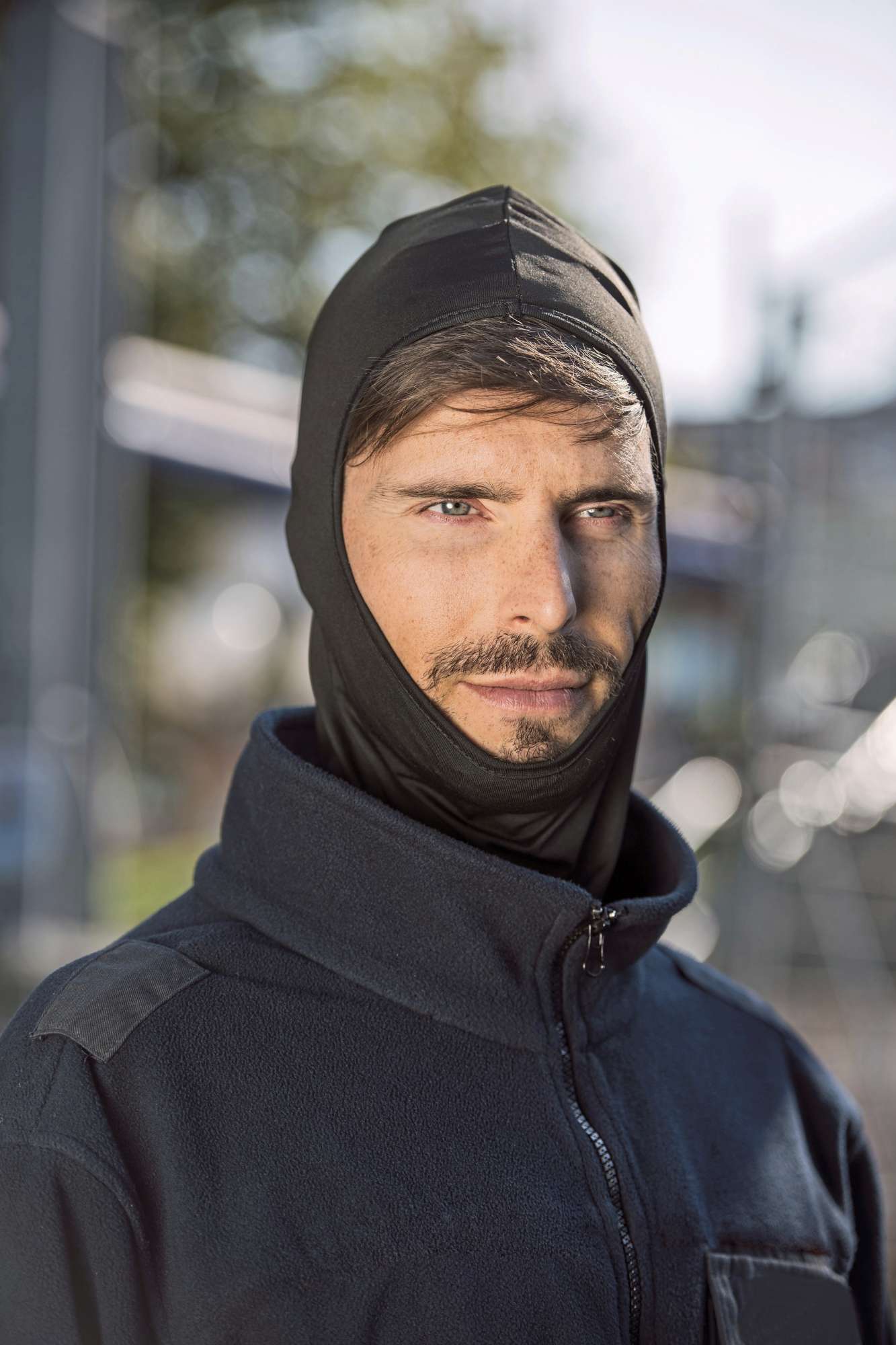 Elastic Balaclava Nancy in Neonfarben