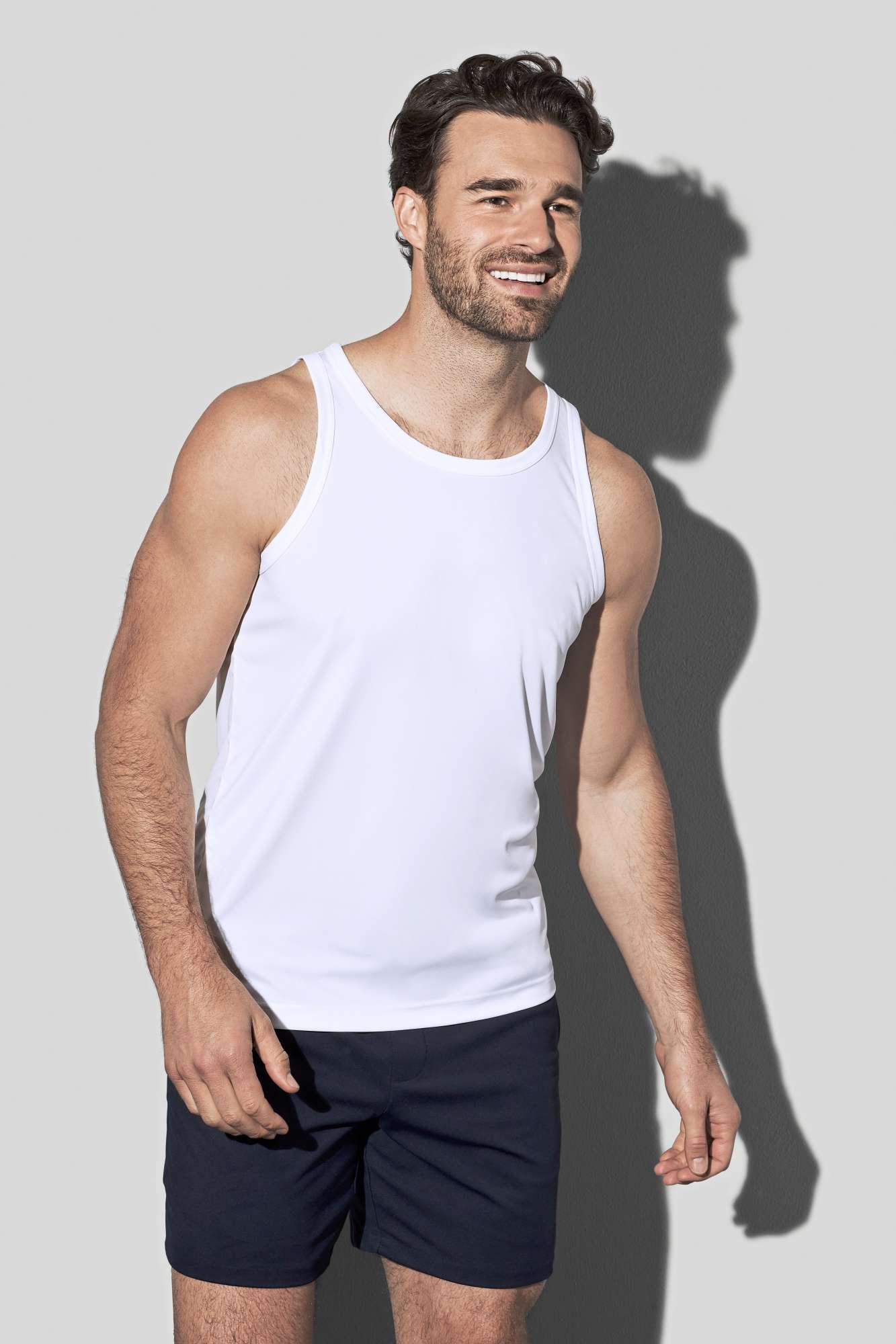 Ärmelloses Sport-Top mit ACTIVE-DRY®-Logo
