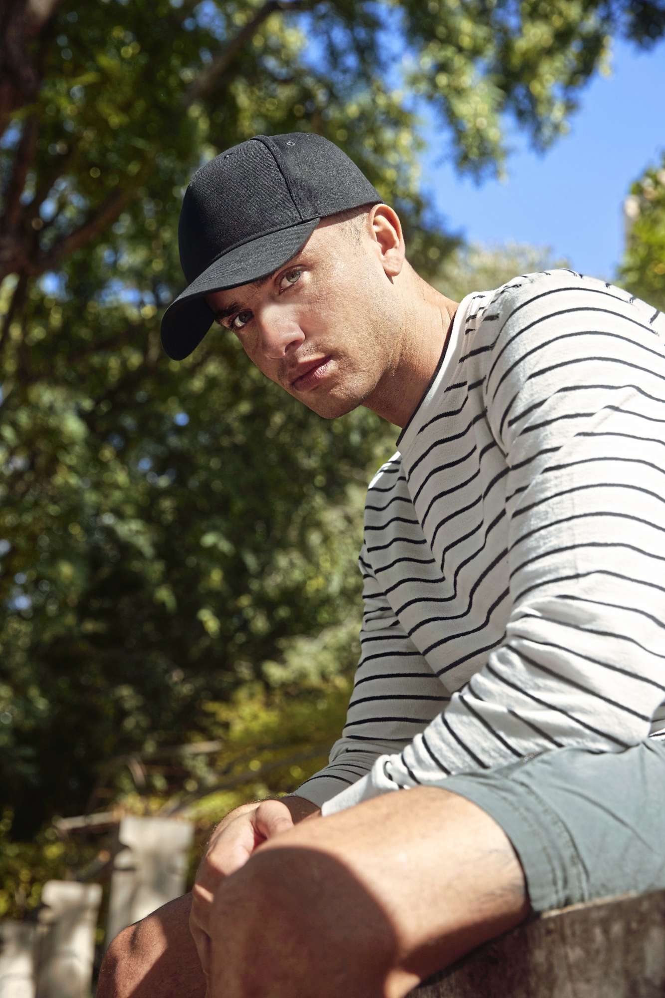 Bio-Baumwolle 5 Panel Cap mit Stegschnalle