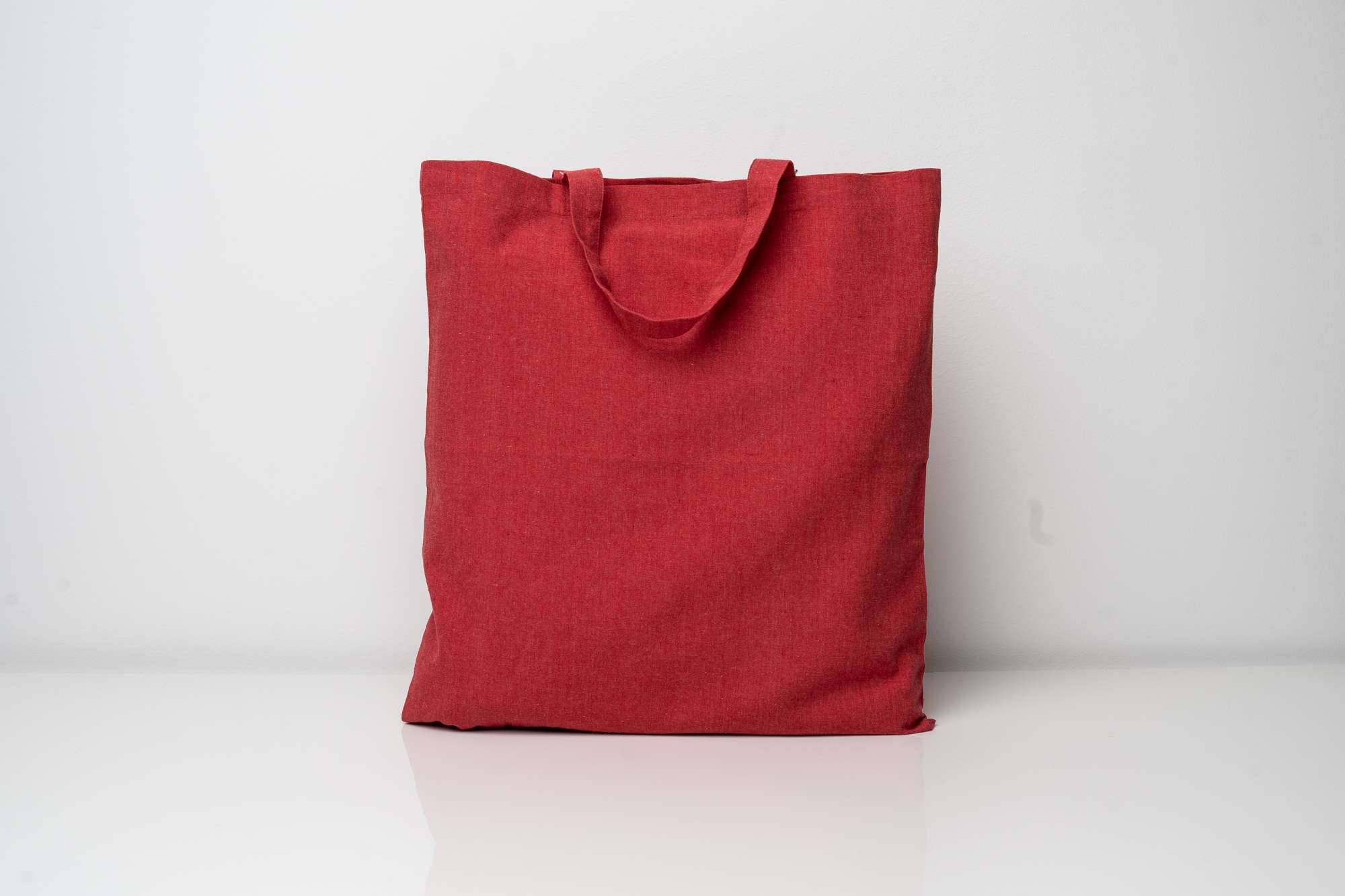 Recycelte Baumwolle Einkaufstasche 38x42 cm