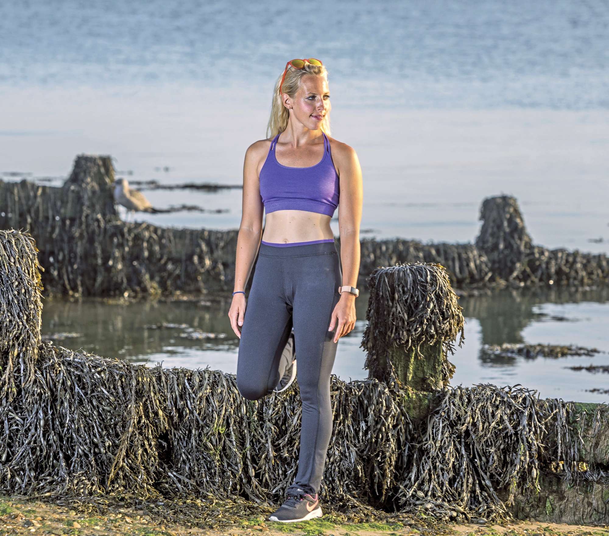 Fitnesshosen mit Quick Dri-Material für Damen