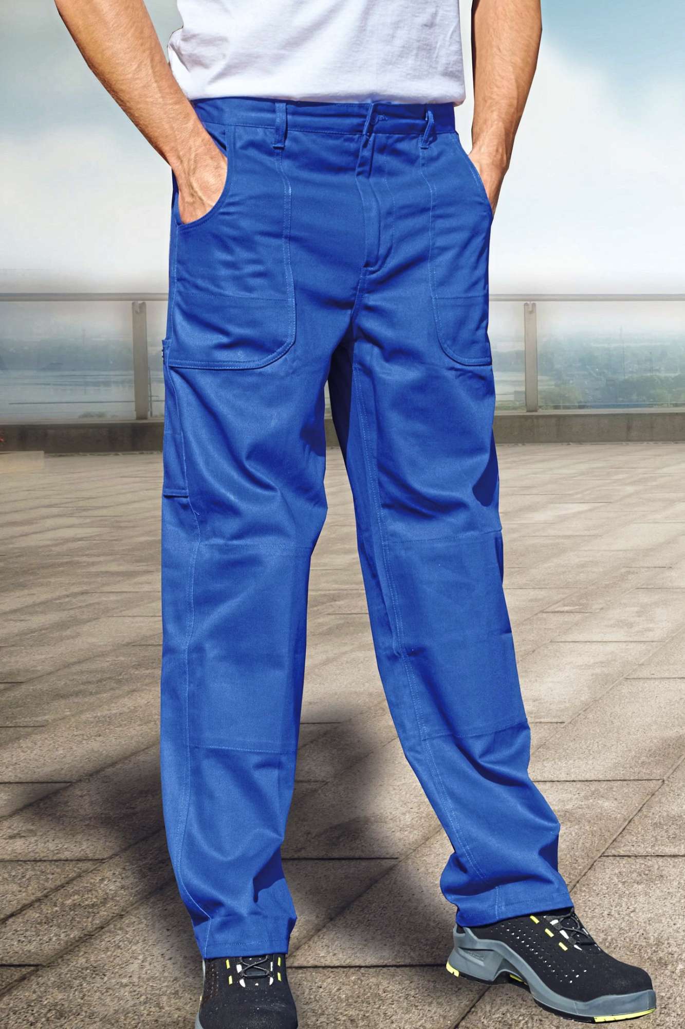 Carson Classic Workwear Carson Classic Work Pants mit Knieverstärkung, White 58, CR482