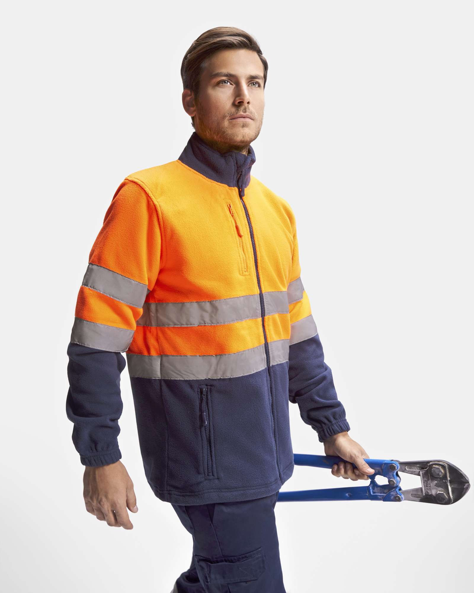 Altair Fleecejacke mit Reflexbändern