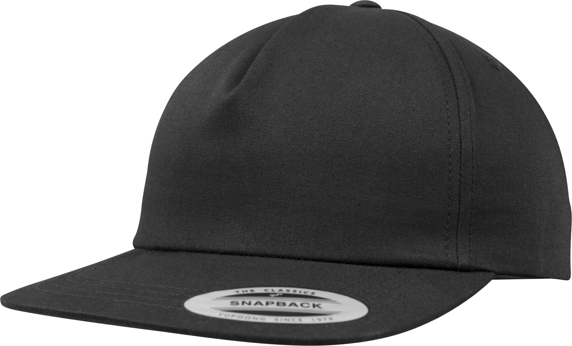 Unstrukturierte 5-Panel Snapback Cap
