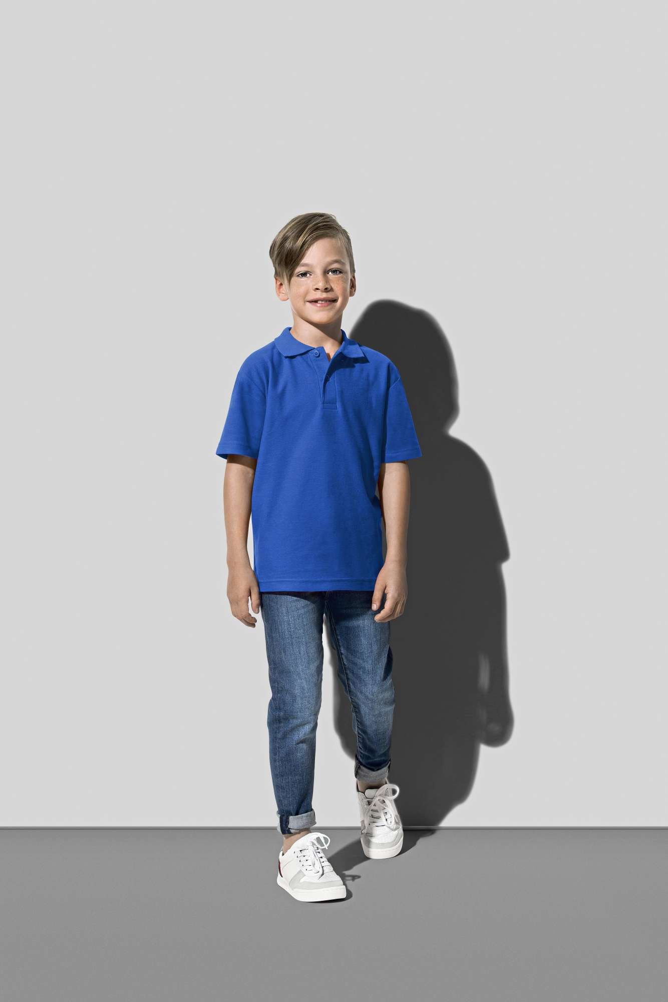 Kinder-Polo aus ringgesponnener Baumwolle