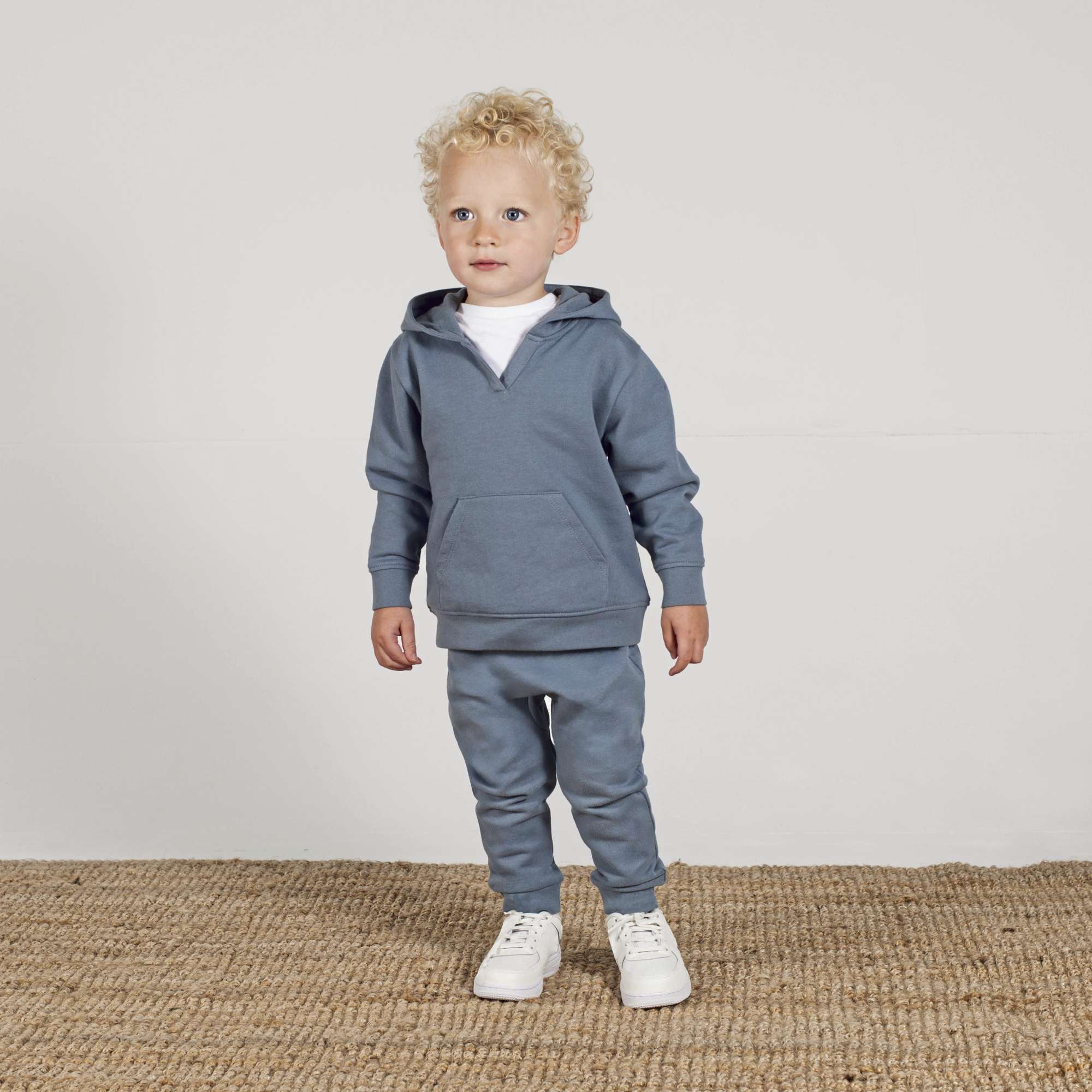 Larkwood Nachhaltige Jogginghosen für Kinder, Heather Grey 0/6 Monate, LW850