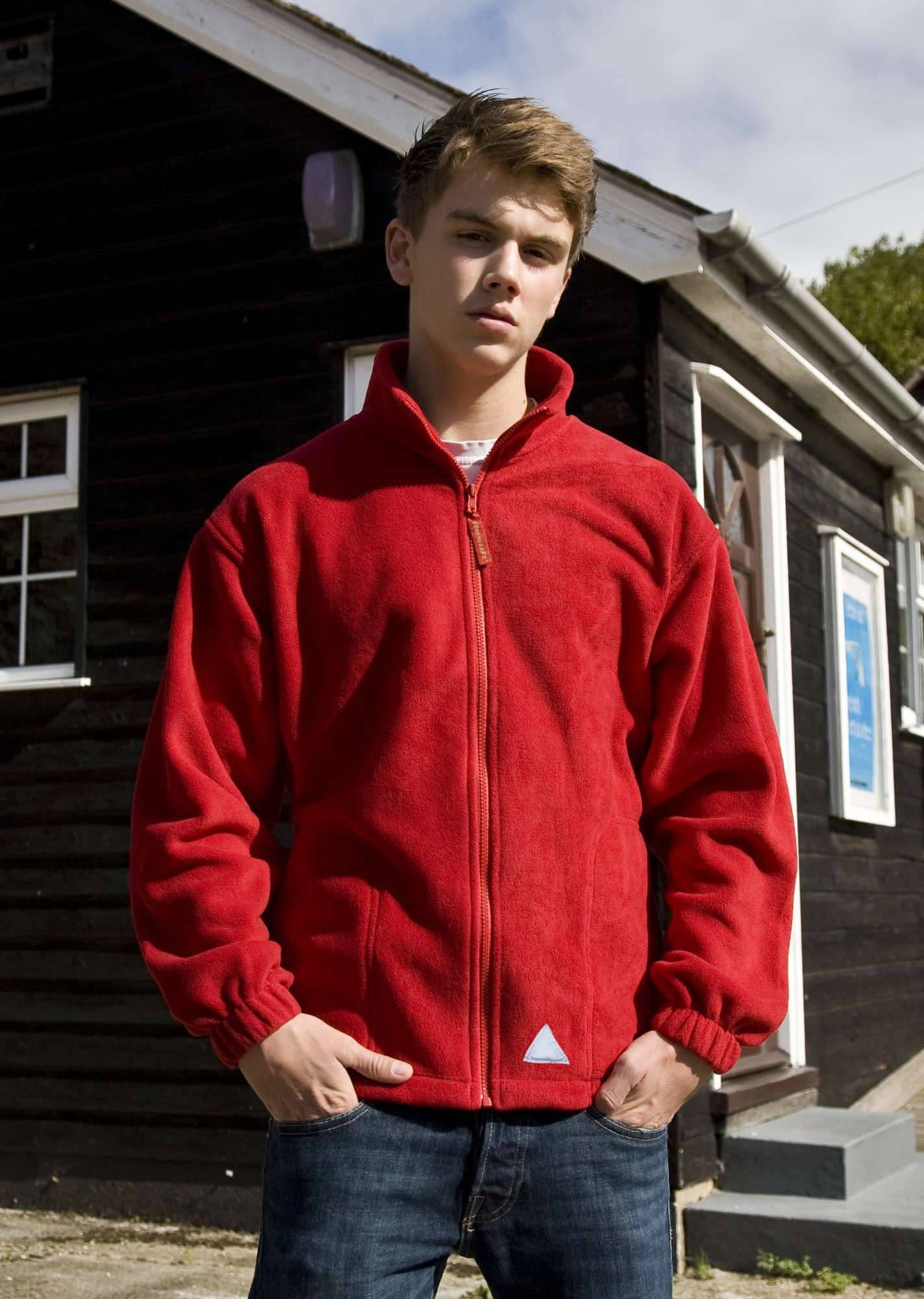 Result Jugendjacke Polartherm™ mit reflektierenden Details, Burgundy XL (12-14), RT36Y
