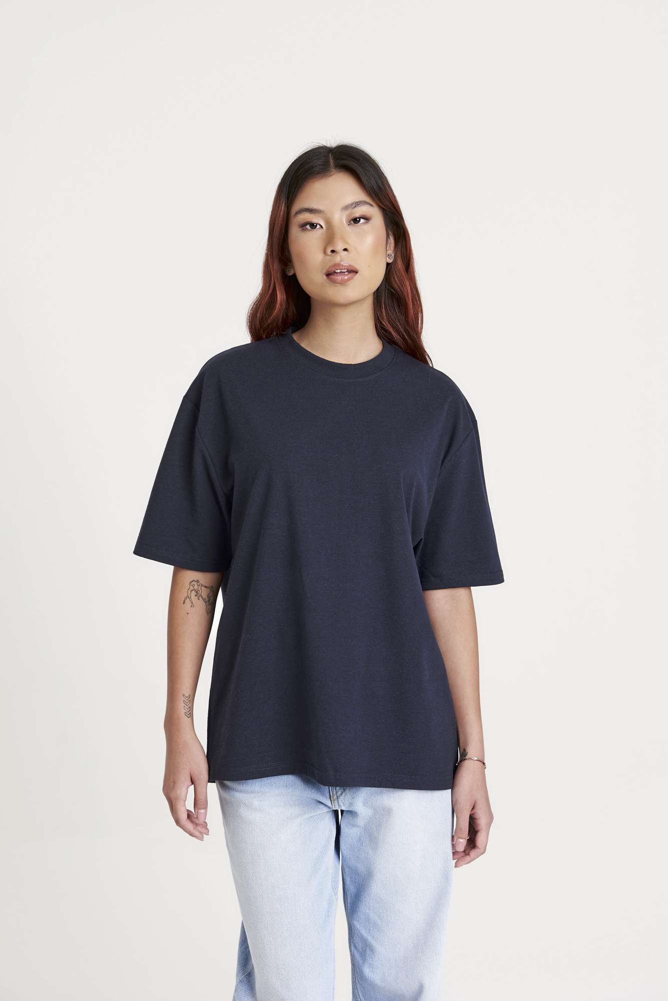 Recyceltes Oversize T-Shirt Boxy Fit
