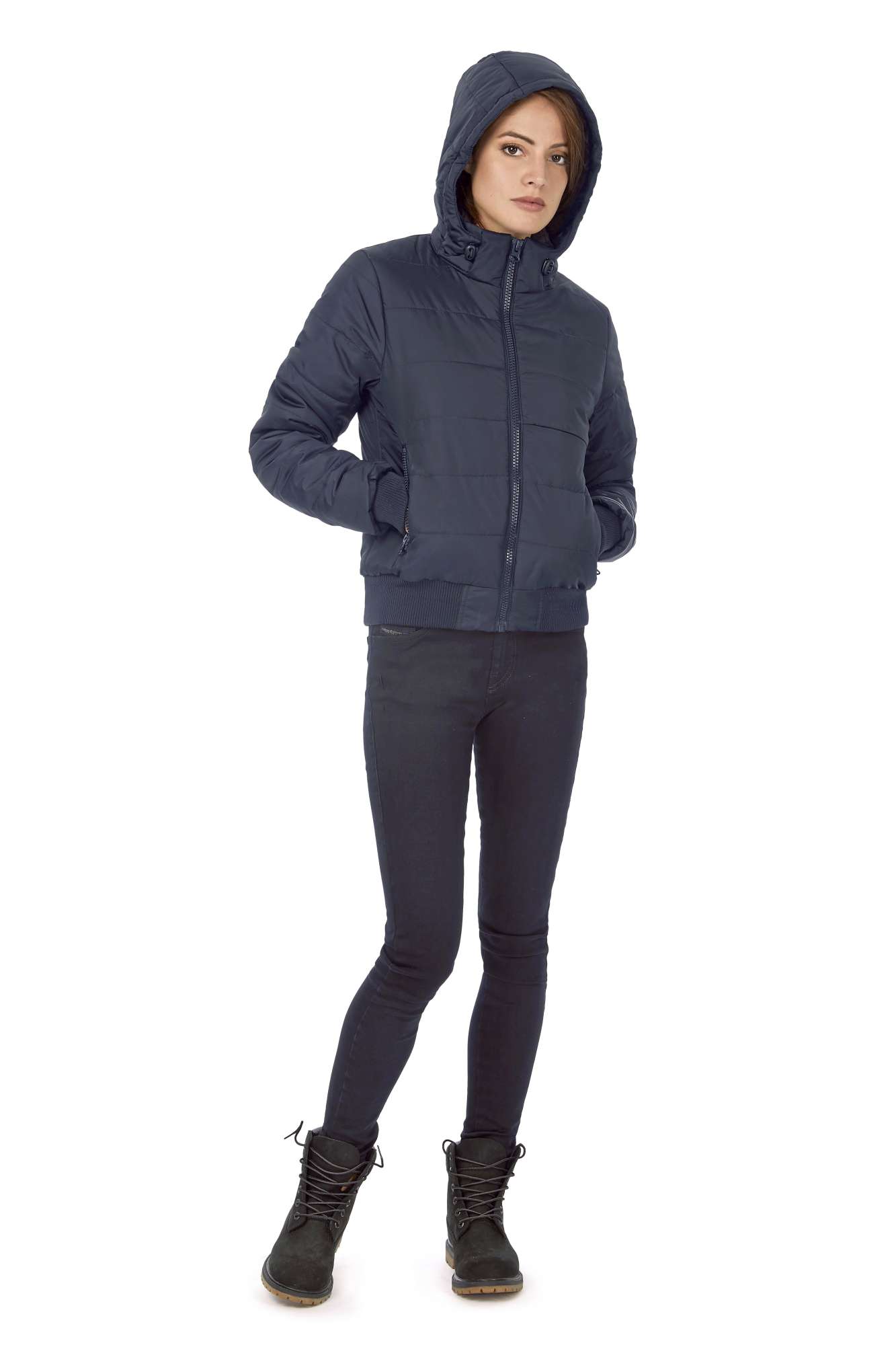 Damenjacke Superhood mit abnehmbarer Kapuze