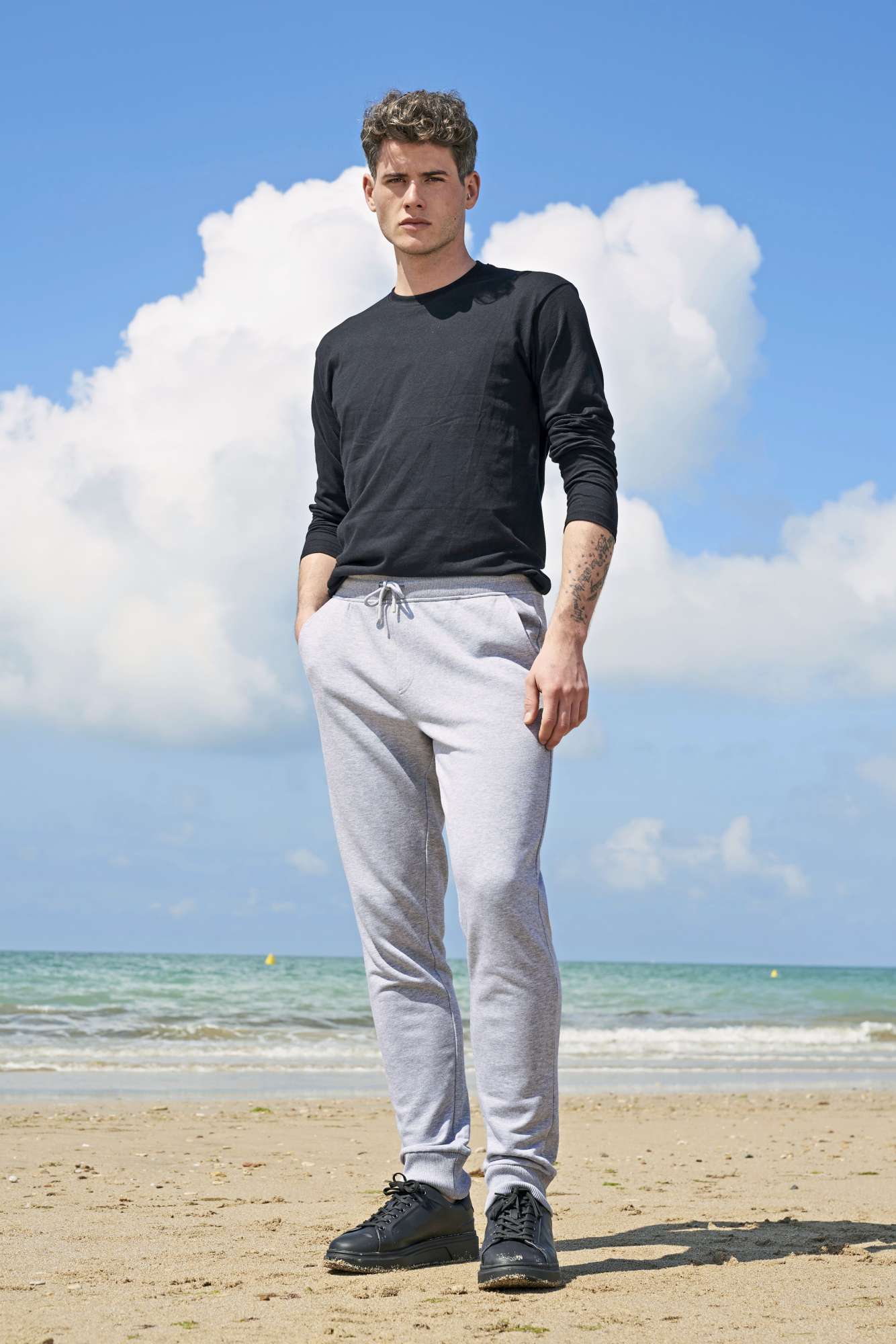 Slim-Fit Jogginghose aus Bio-Baumwolle