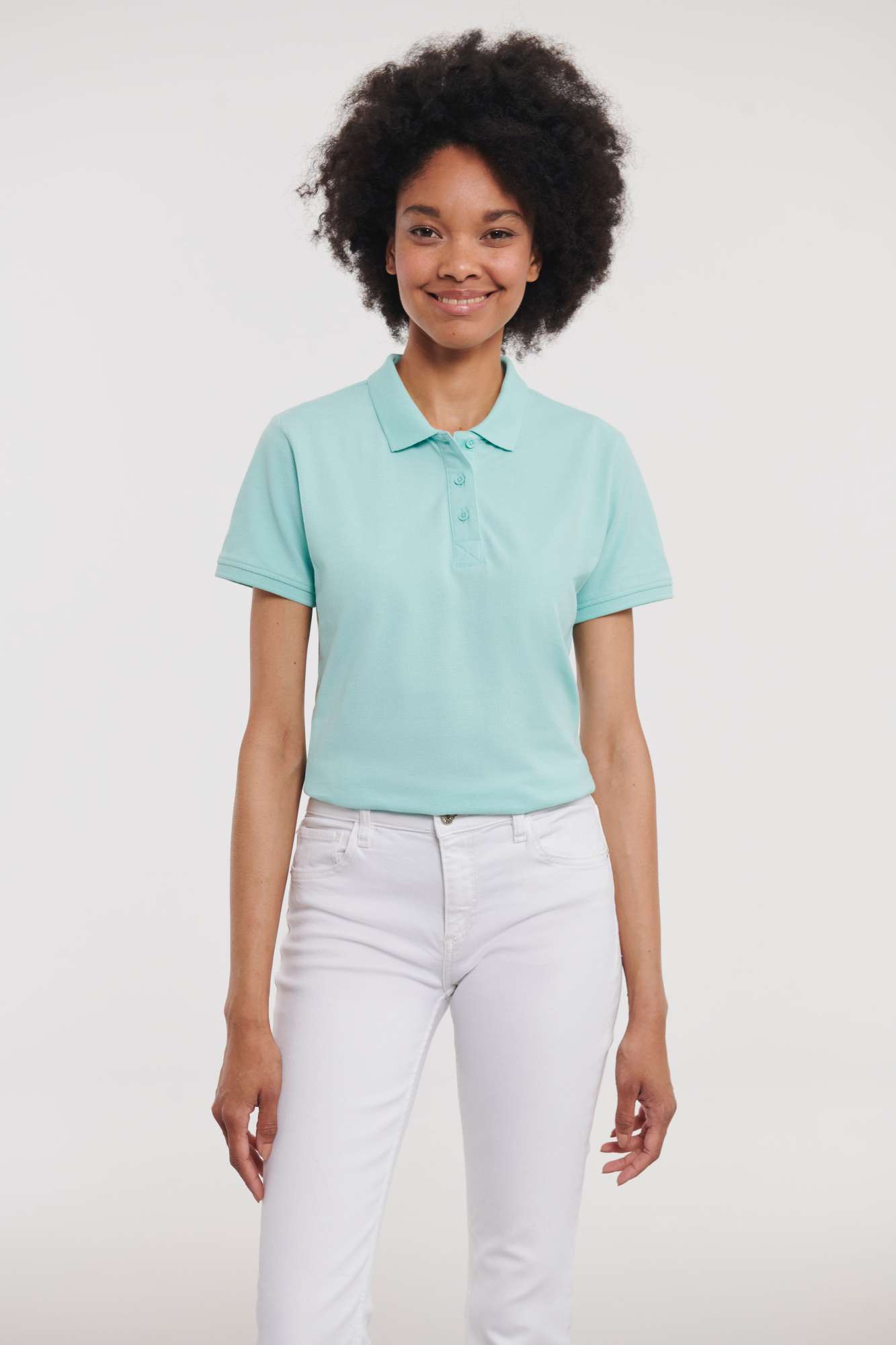 Poloshirt aus Bio-Baumwolle für Damen