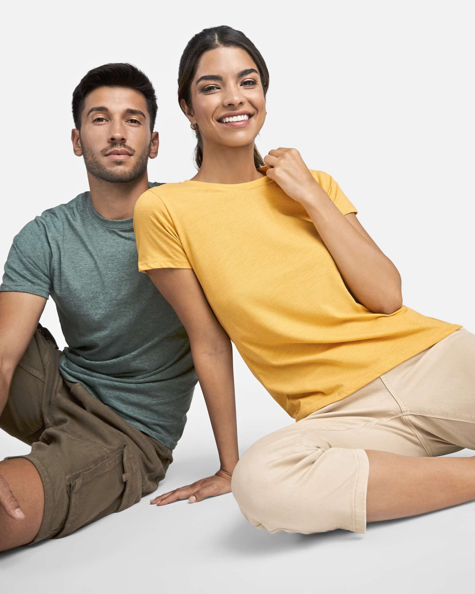 Fox T-Shirt aus Melange-Gewebe für Damen