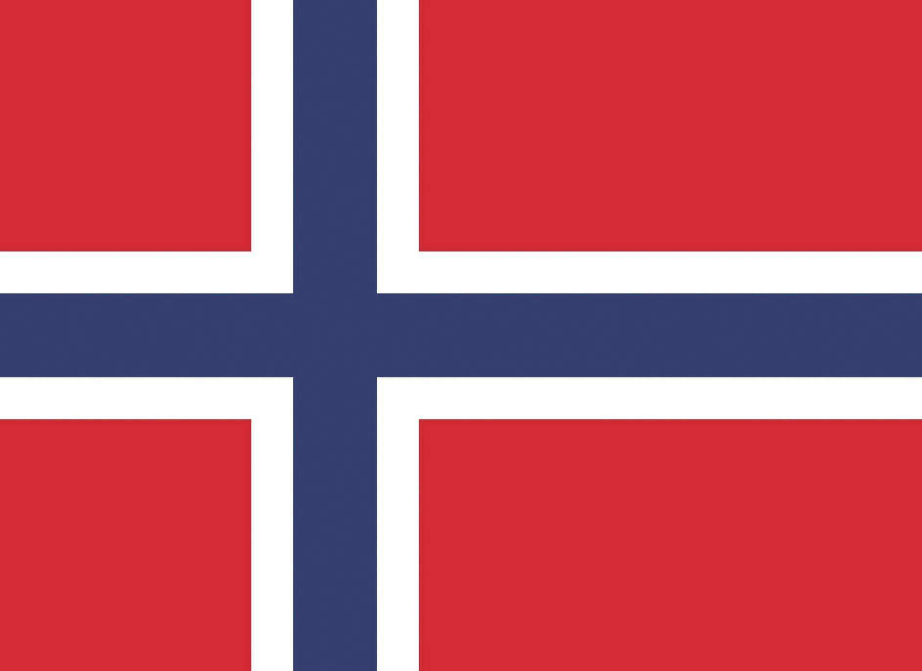 Printwear Norwegen Fahne 90x150 cm Polyester, Norway 90 x 150 cm, FLAGNO