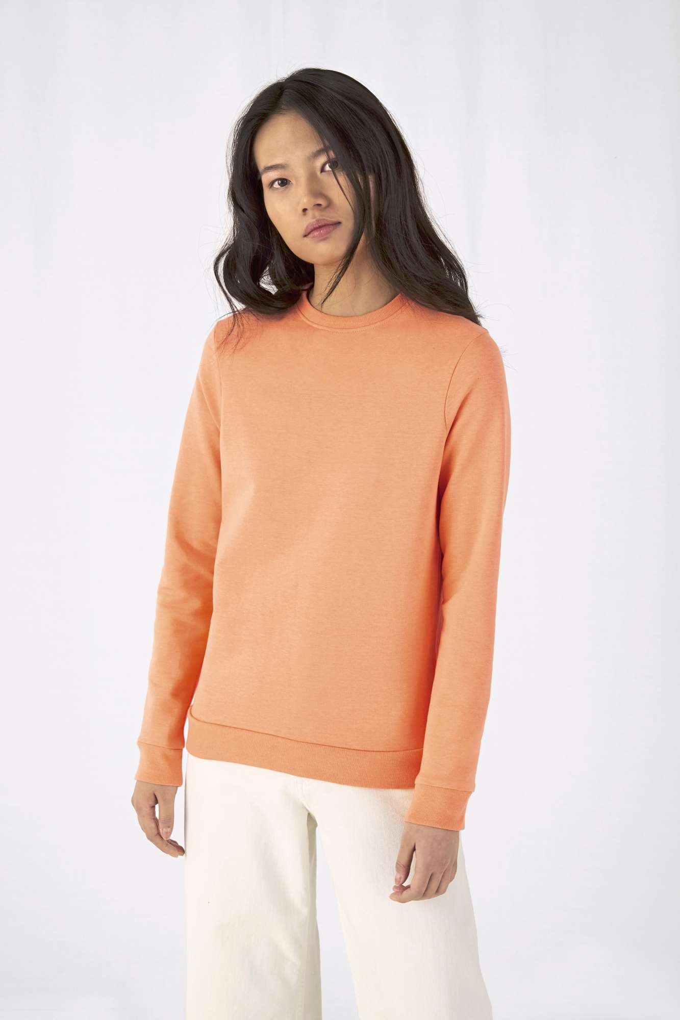 B&C Sweatshirt "#Set In Sweat für Damen, Pure Sky XXL, BCWW02W