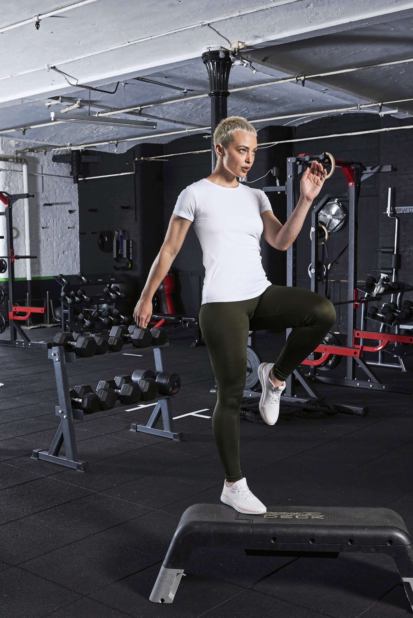 Workout Leggings Slim Fit Schwarz für Damen