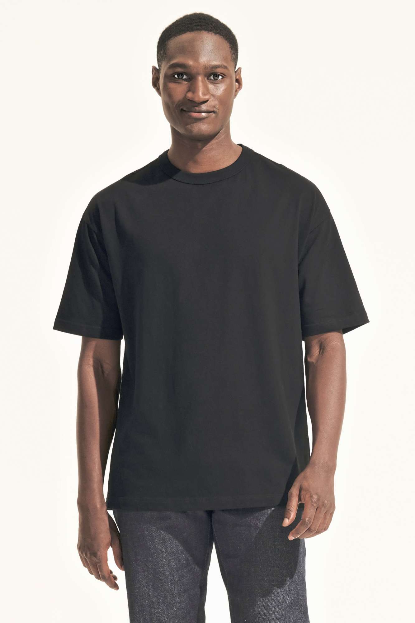 Boxy Oversized T-Shirt Bio-Baumwolle für Herren