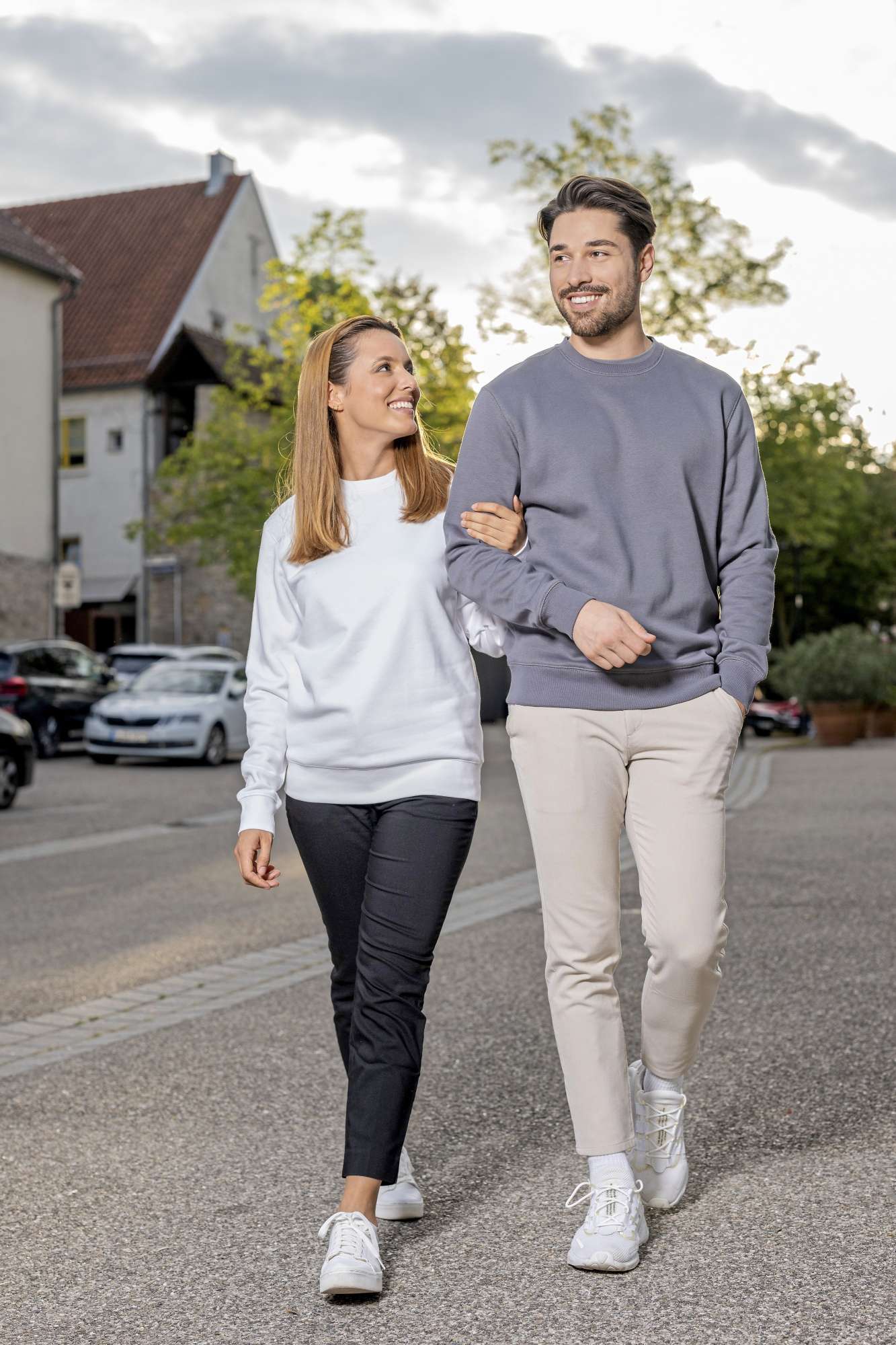 HRM Robustes Sweatshirt mit Regular Fit, Royal Blue 3XL, HRM902