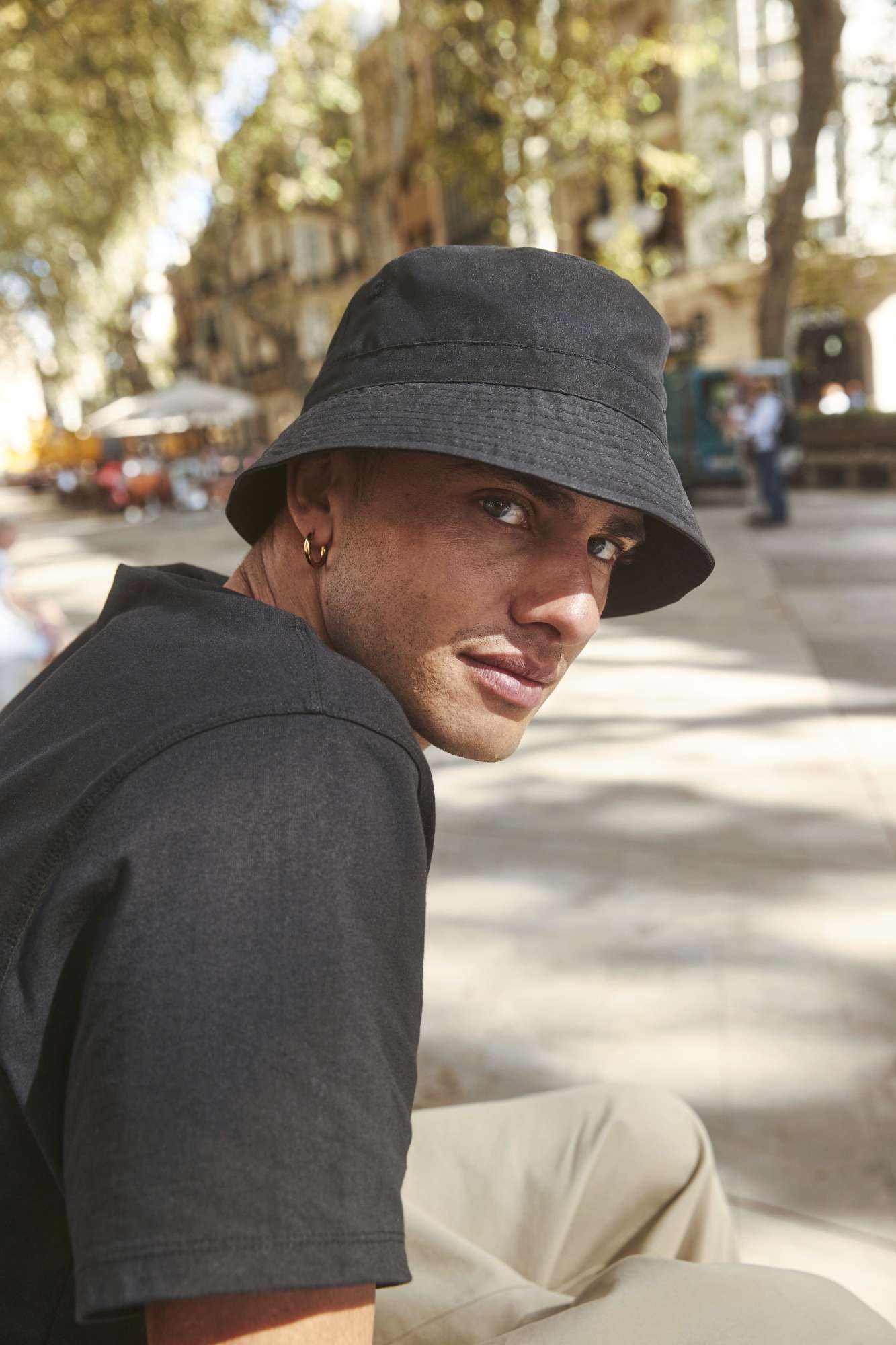 Nachhaltiger Bucket Hat aus Recycling-Polyester