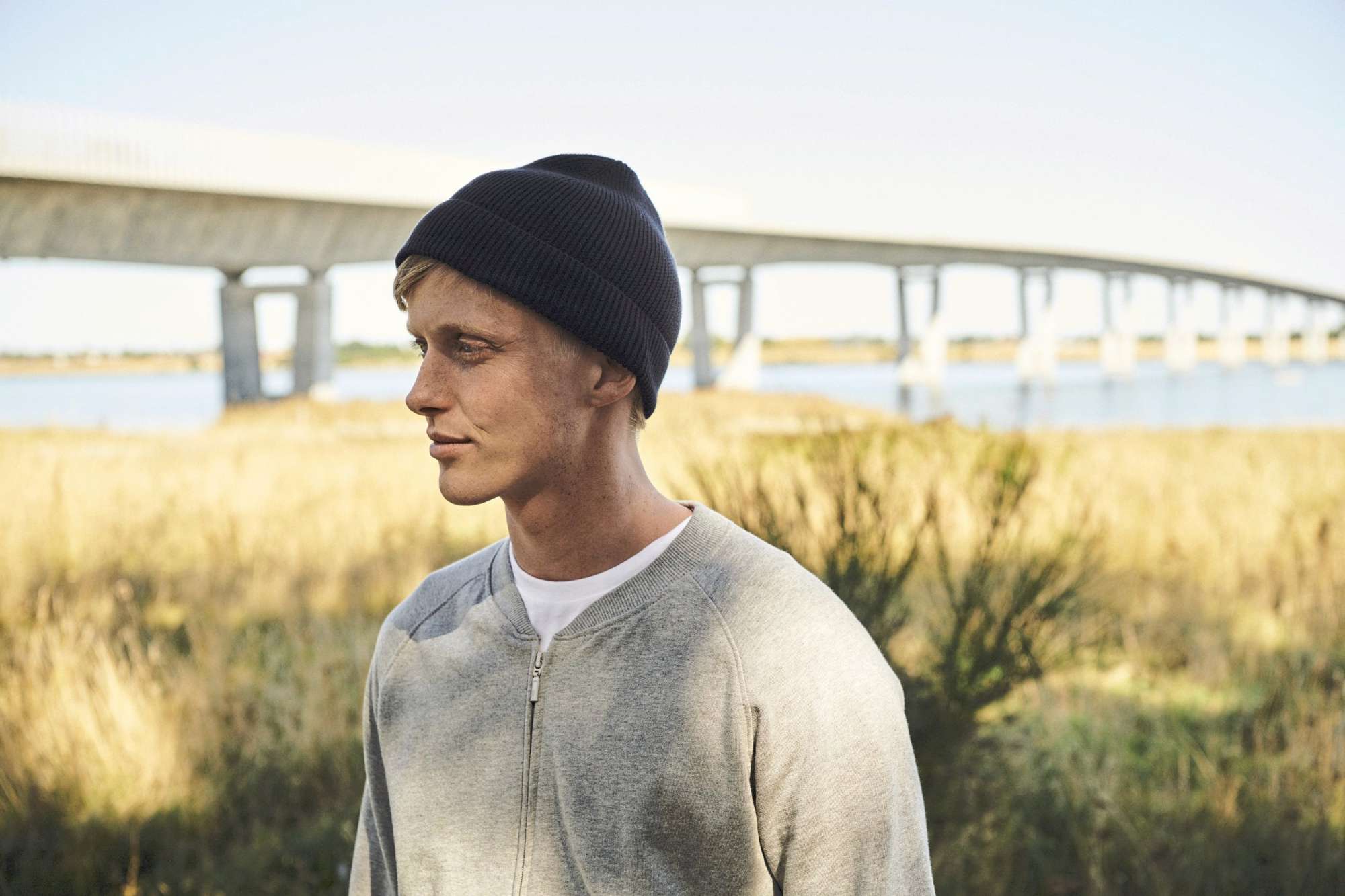 Fairtrade Beanie aus Bio-Baumwolle