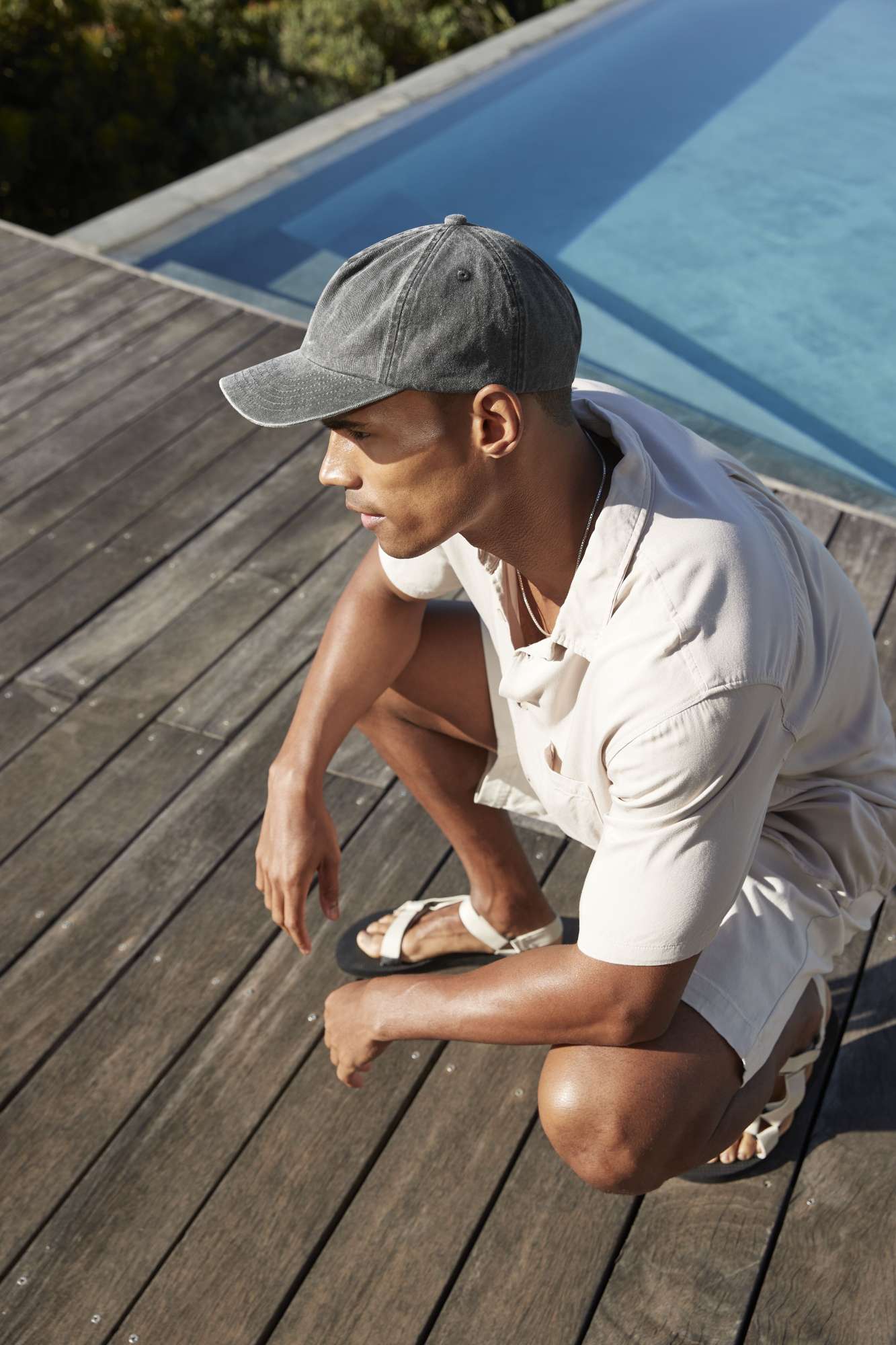 Entspanntes 5-Panel Vintage Cap Baumwolle