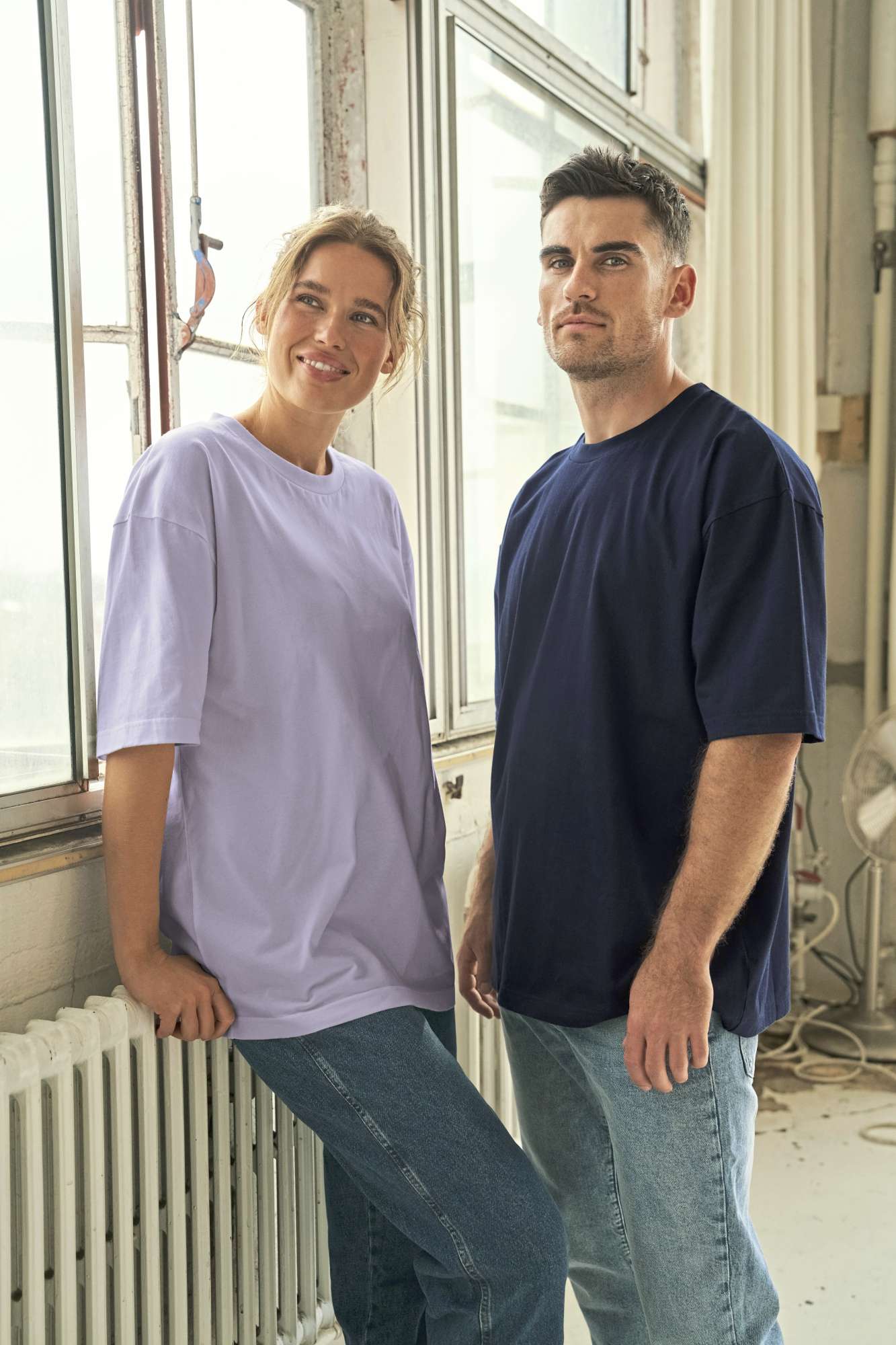 Oversized T-Shirt aus Bio-Baumwolle