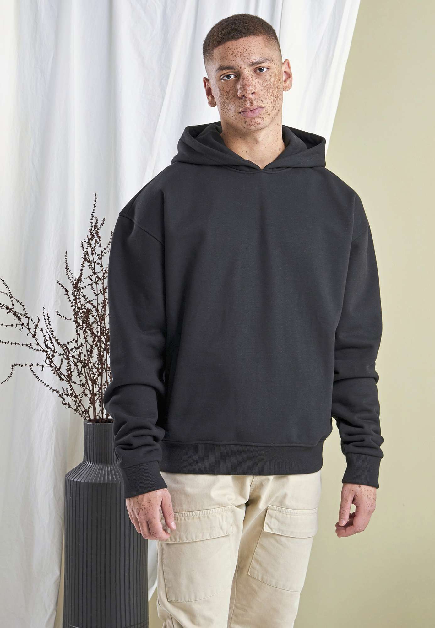 Ultra Heavy Oversized Kapuzenpullover Fleece