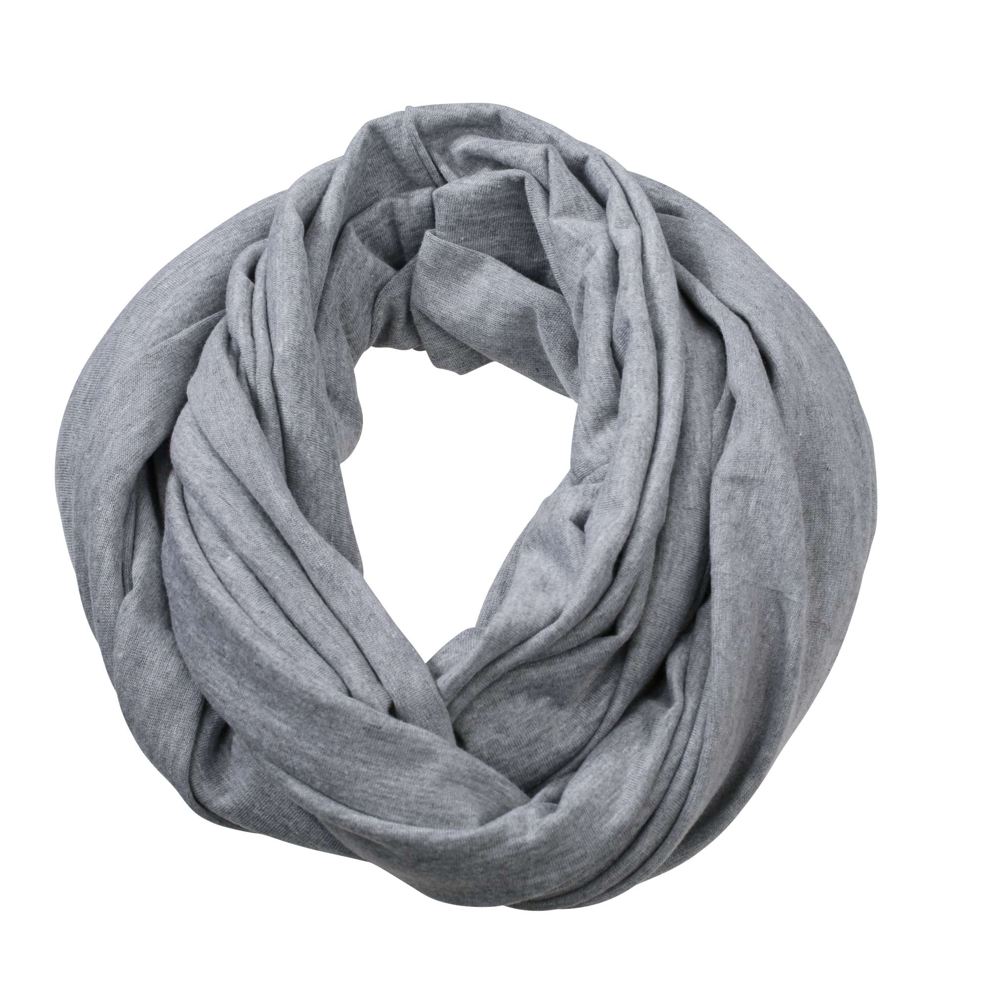 Heather Loop-Schal aus Jersey-Mix