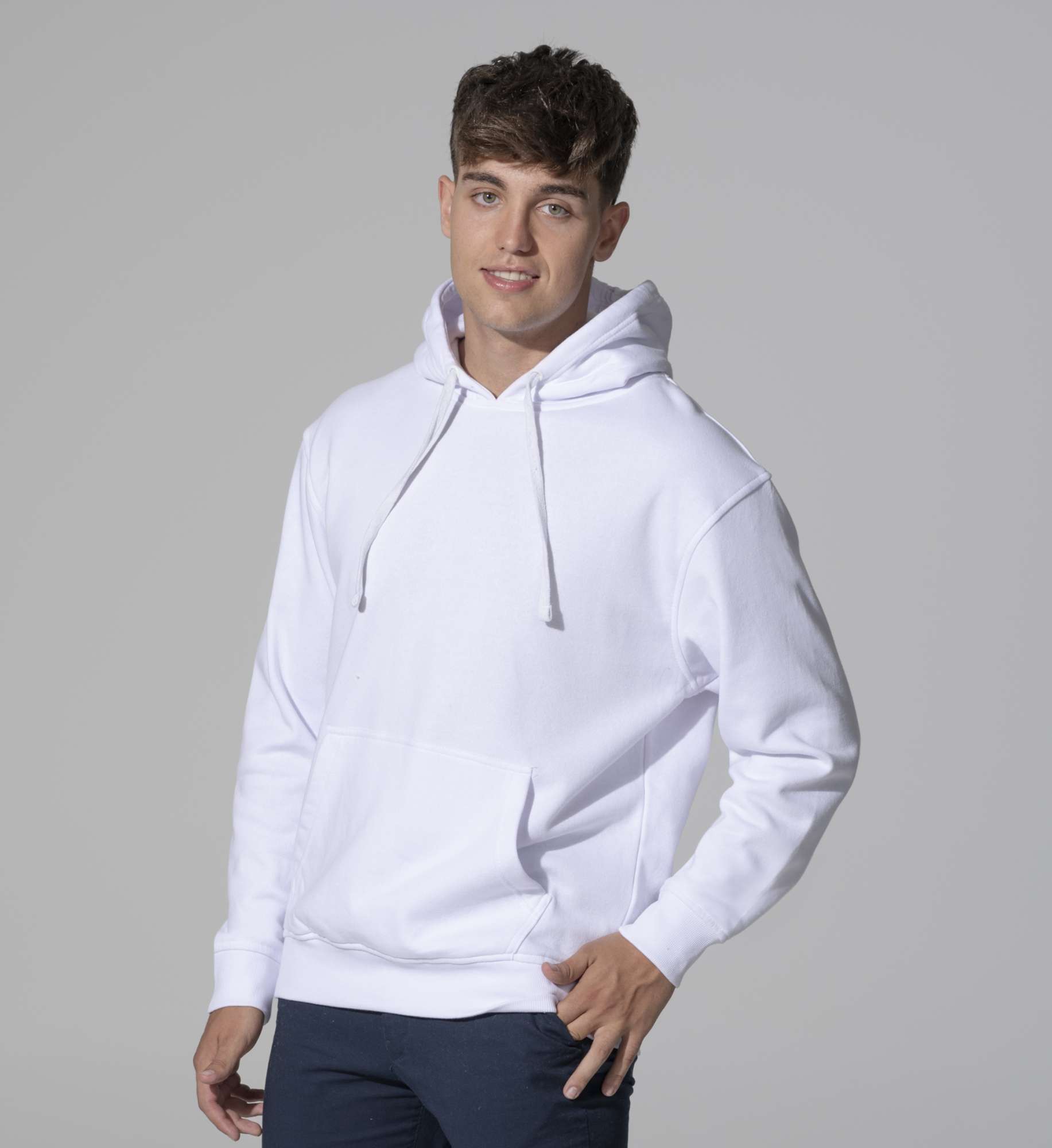 Kapuzen-Sweatshirt mit Kängurutasche