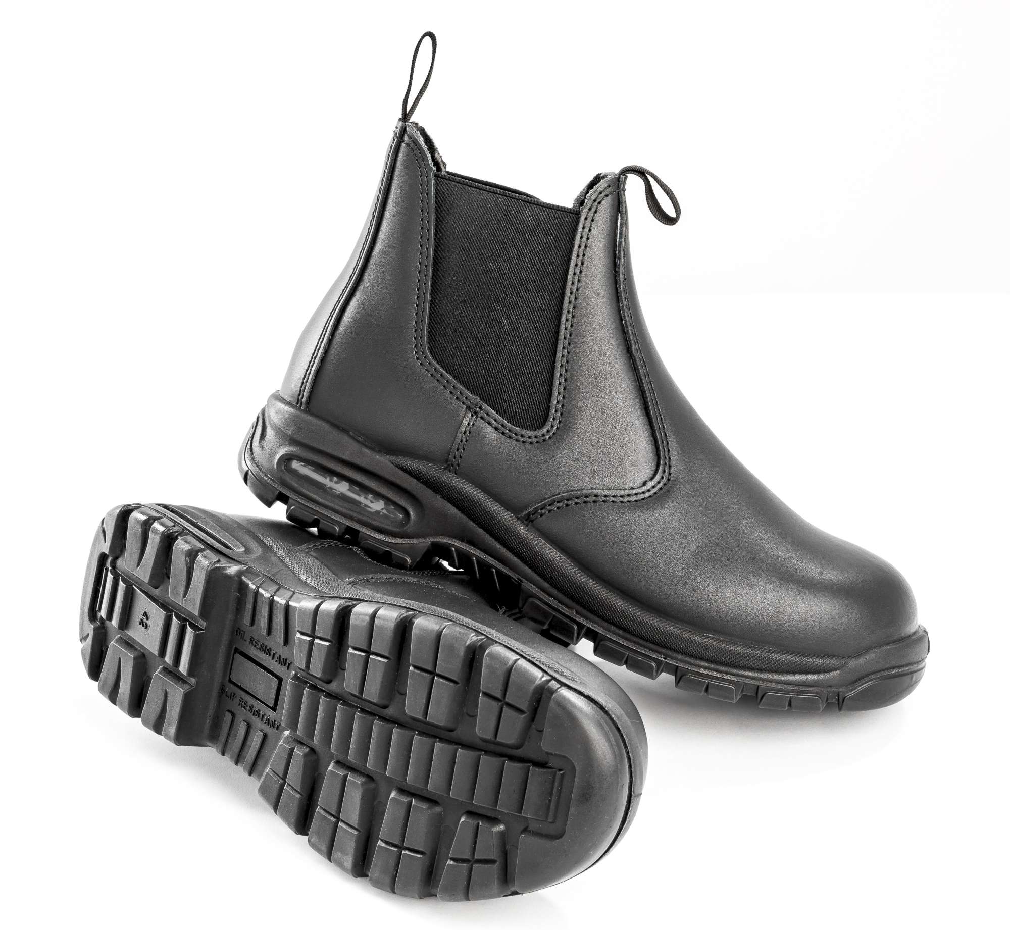 Result Work-Guard Sicherheitsschuh mit Stahlkappe und rutschfester Sohle, Black 40 (6.5), RT460