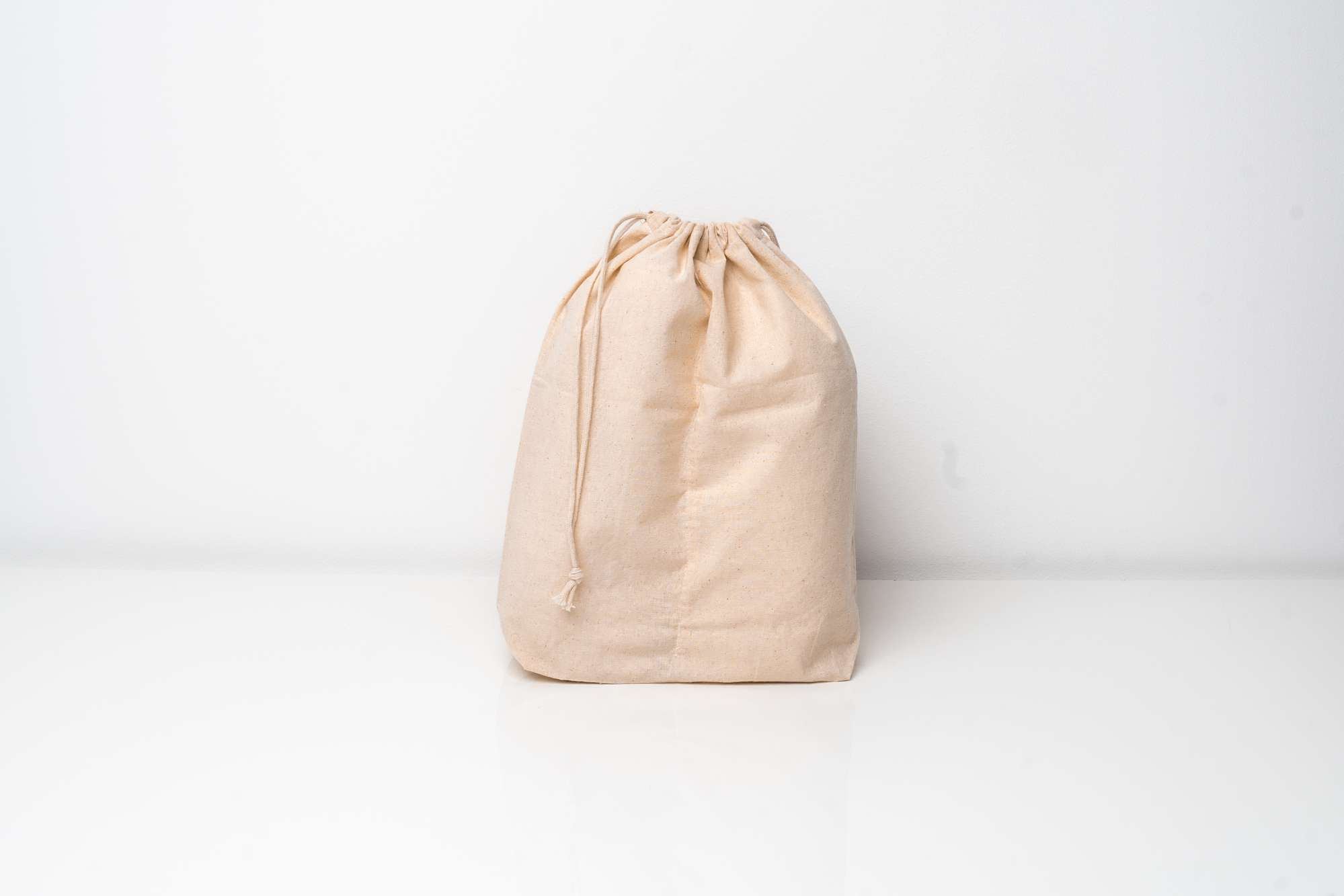 Baumwoll Schuhtasche mit Mittelsteg
