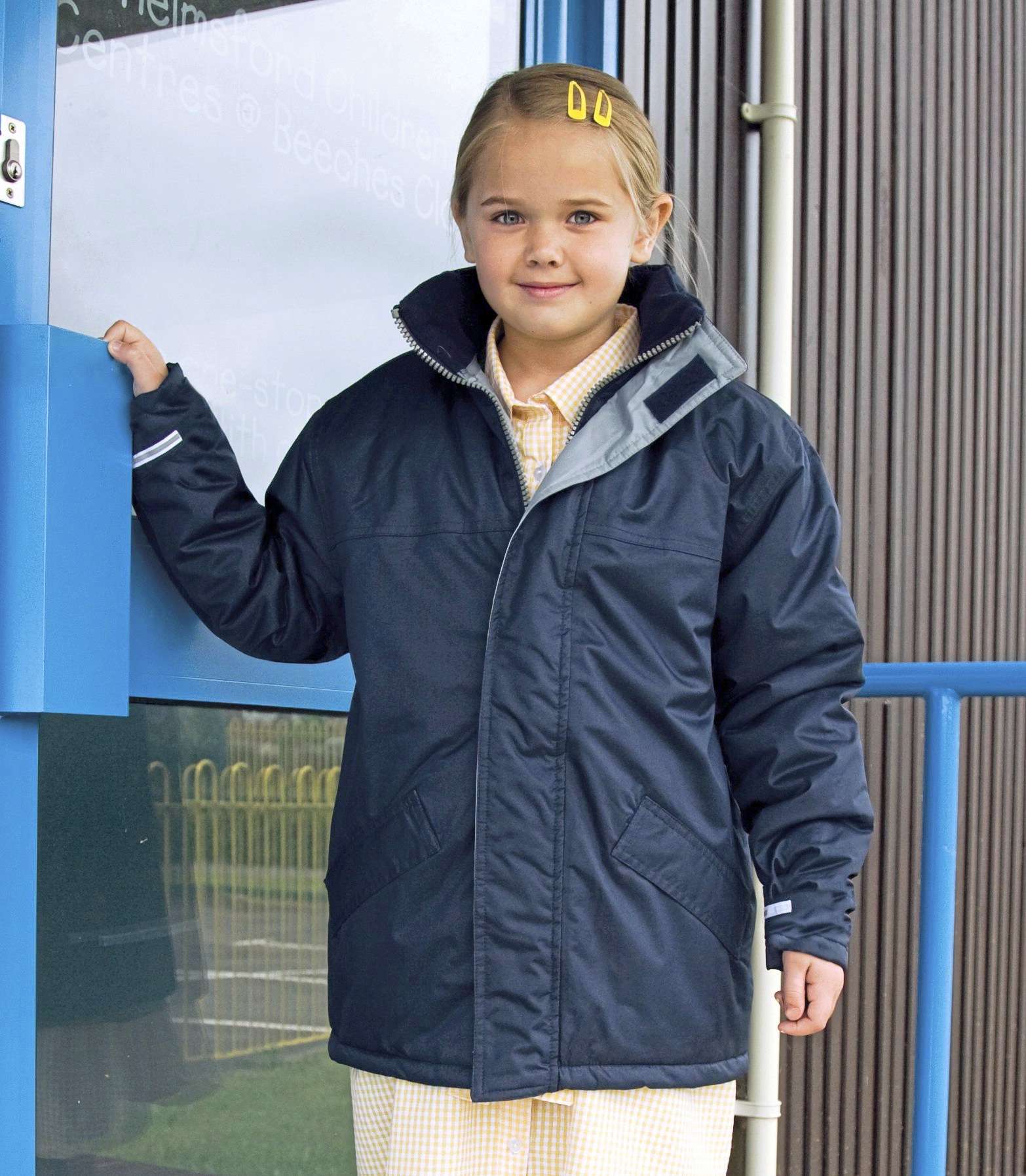 Junior Winter Parka wasserdicht mit Fleece