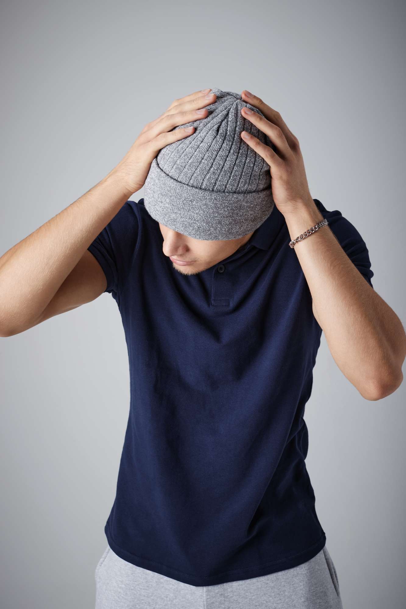 Thinsulate™ Beanie mit doppeltem Strick