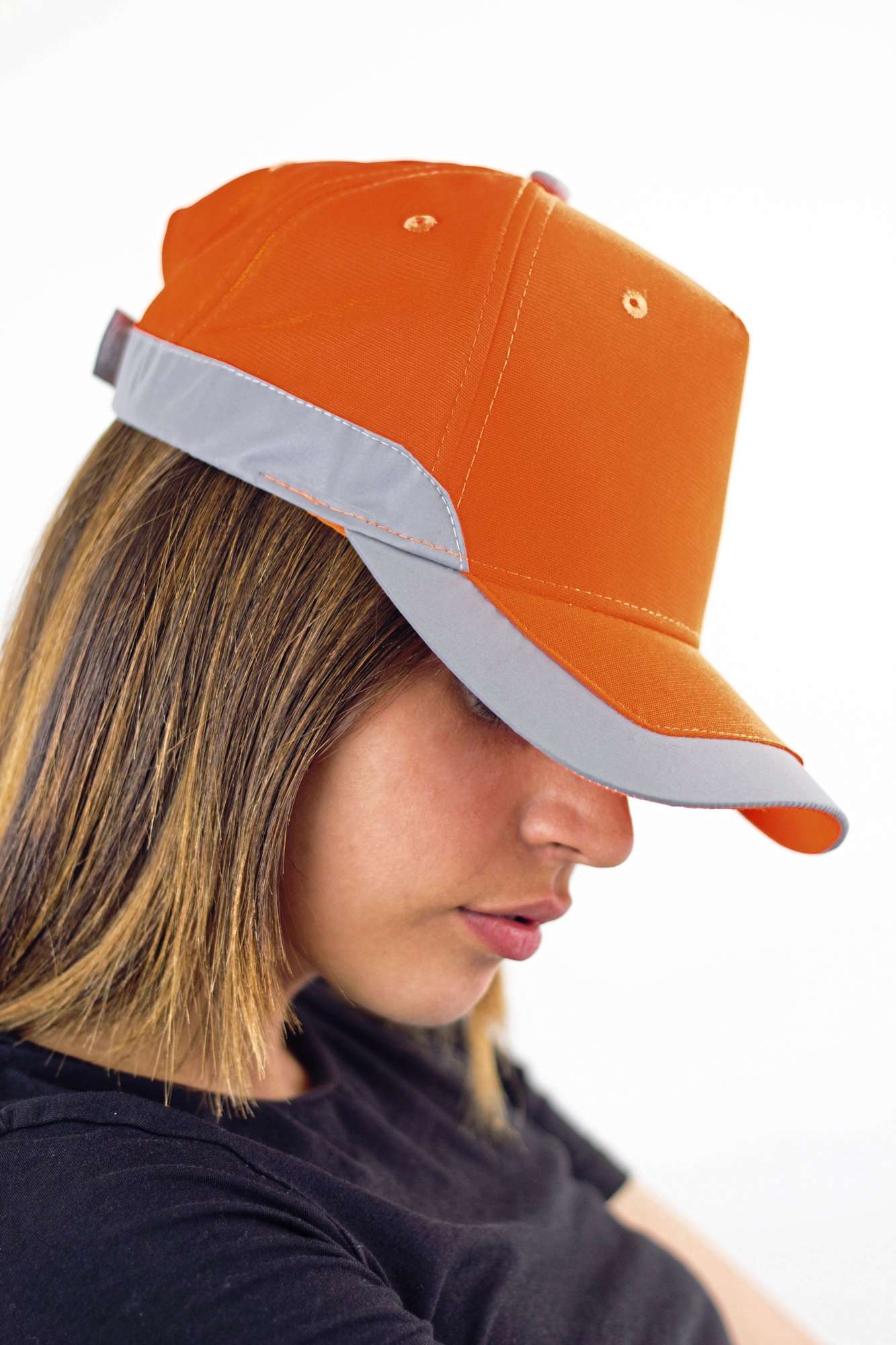 Sicherheits-Cap mit reflektierendem Streifen