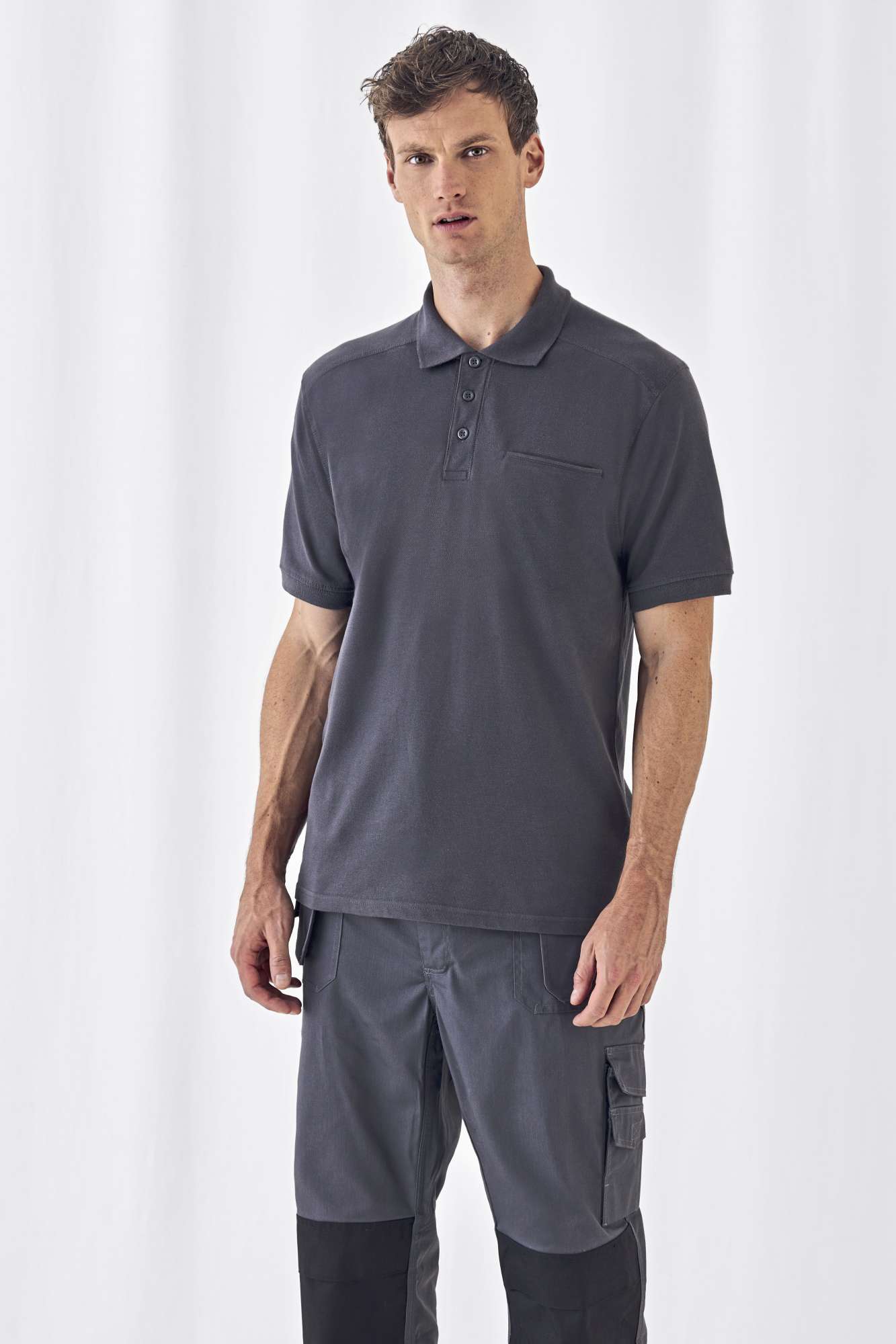 Skill Pro Polo mit Brusttasche